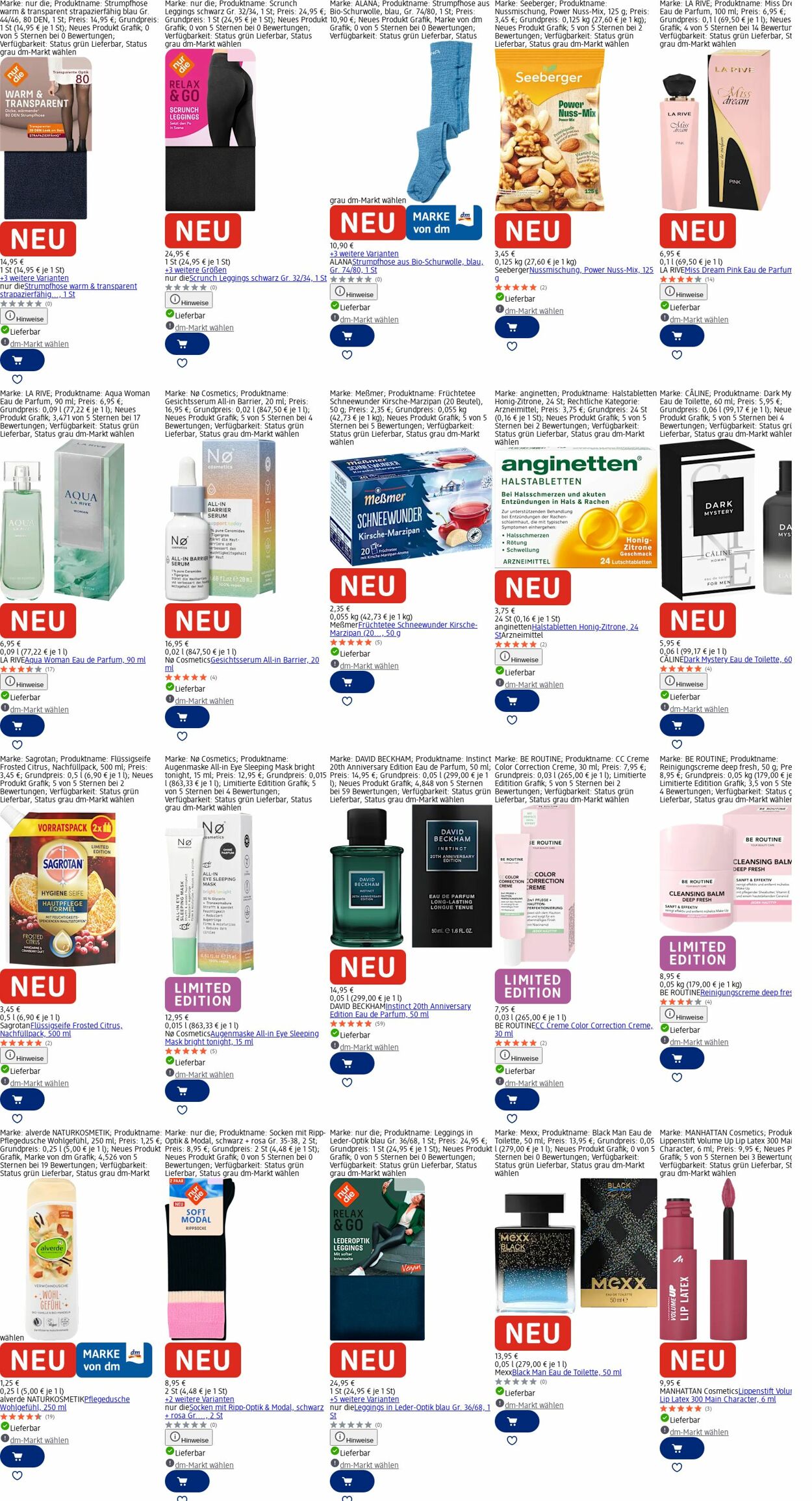 Prospekt dm-drogerie markt 27.10.2025 - 05.11.2025