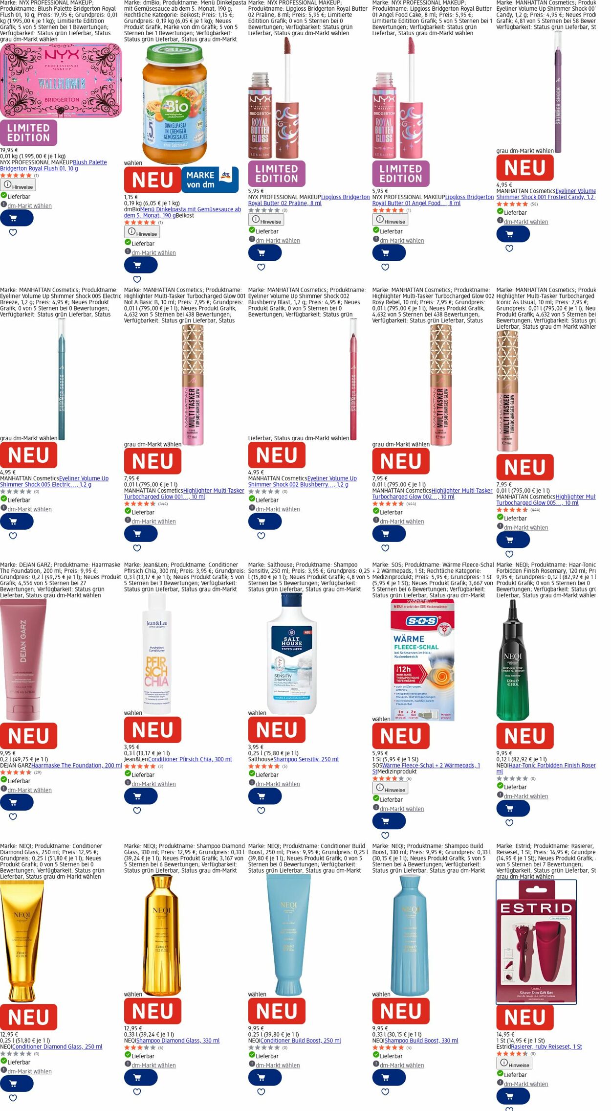 Prospekt dm-drogerie markt 27.10.2025 - 05.11.2025