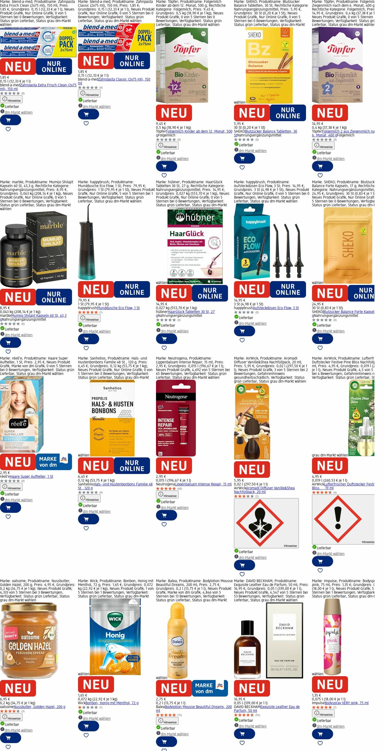 Prospekt dm-drogerie markt 27.10.2025 - 05.11.2025