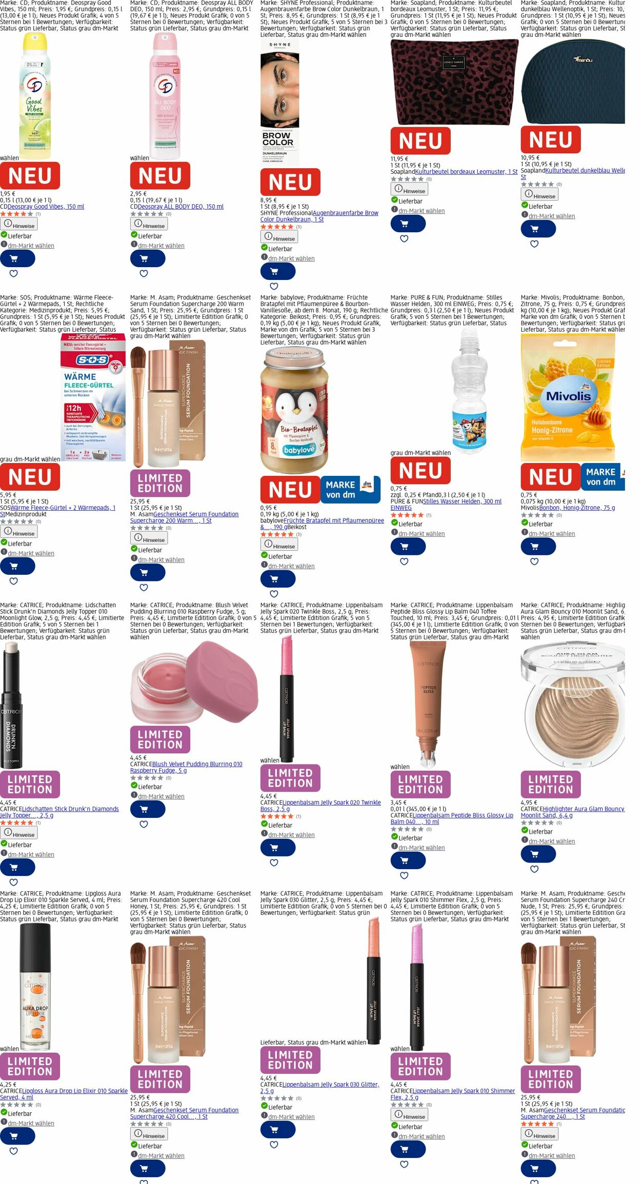 Prospekt dm-drogerie markt 27.10.2025 - 05.11.2025