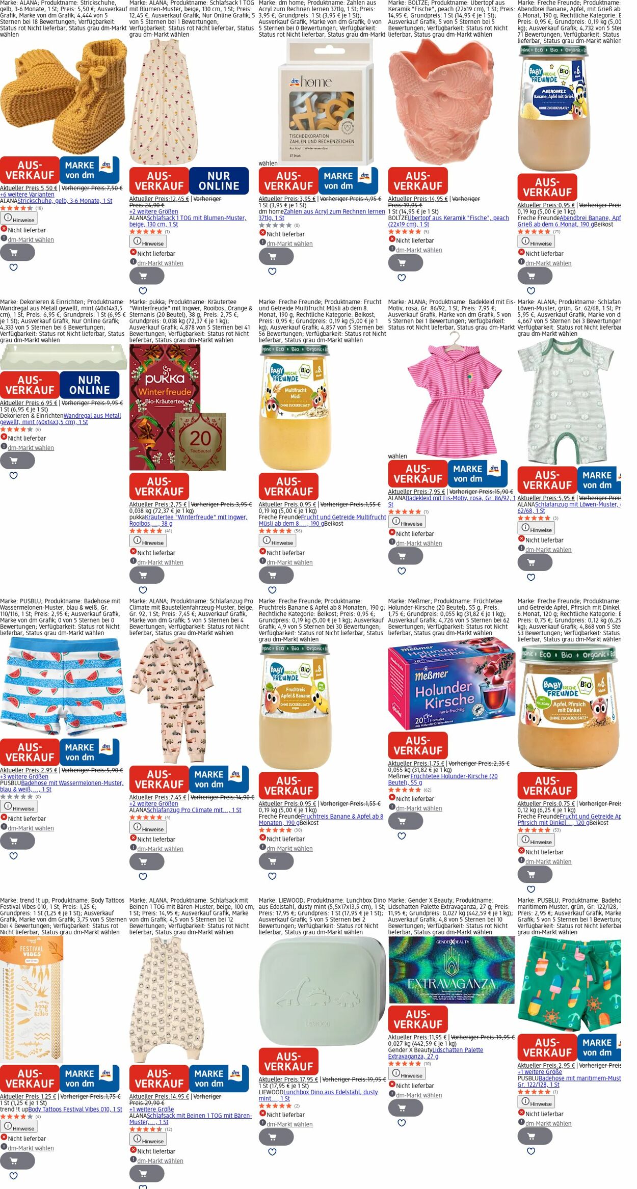 Prospekt dm-drogerie markt 27.10.2025 - 05.11.2025