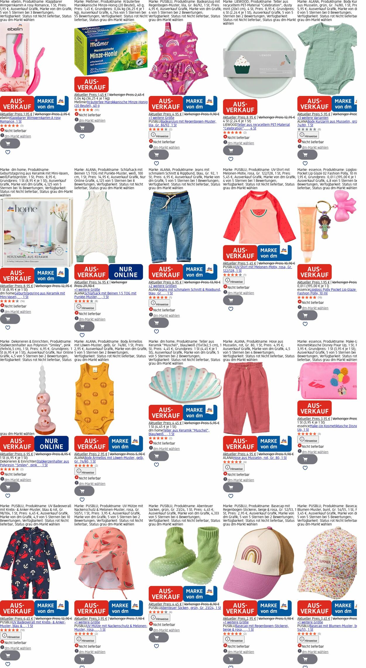 Prospekt dm-drogerie markt 27.10.2025 - 05.11.2025