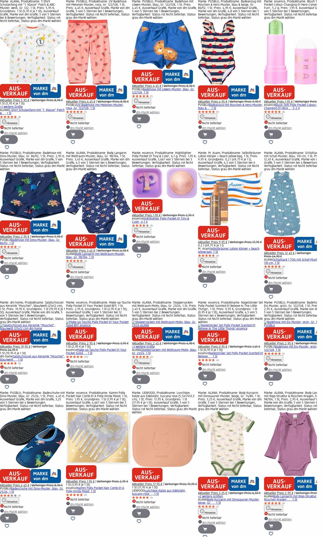 Prospekt dm-drogerie markt 27.10.2025 - 05.11.2025