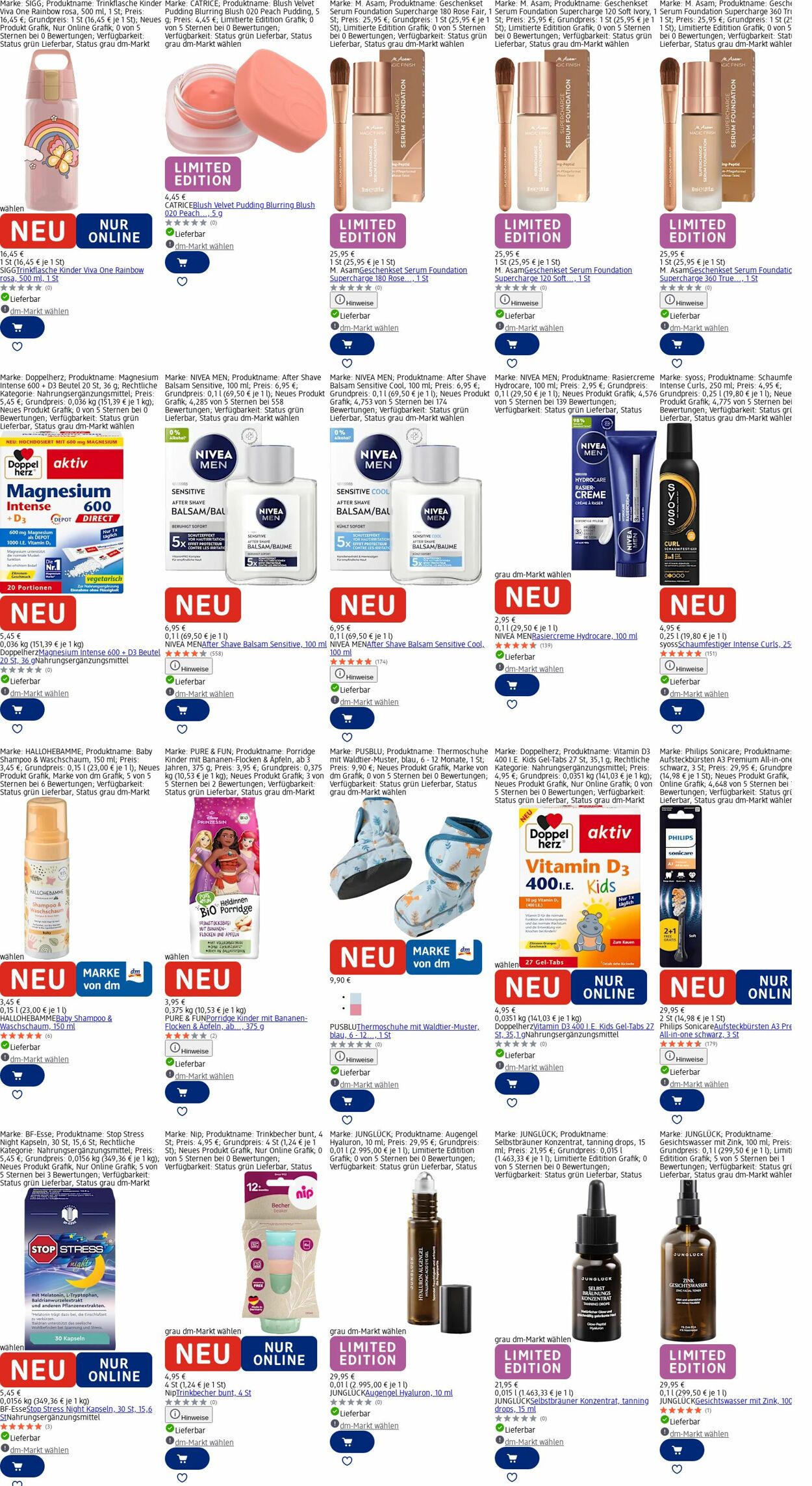 Prospekt dm-drogerie markt 27.10.2025 - 05.11.2025