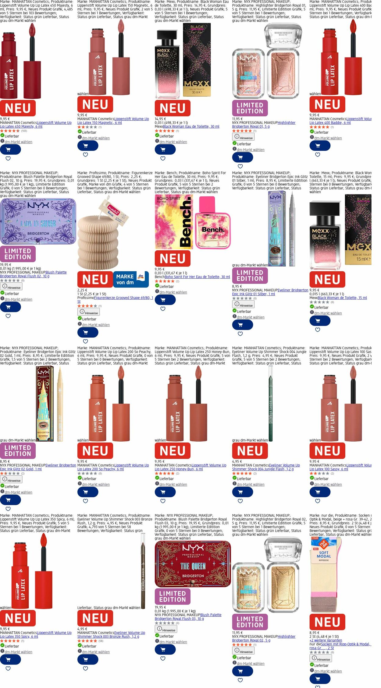 Prospekt dm-drogerie markt 27.10.2025 - 05.11.2025