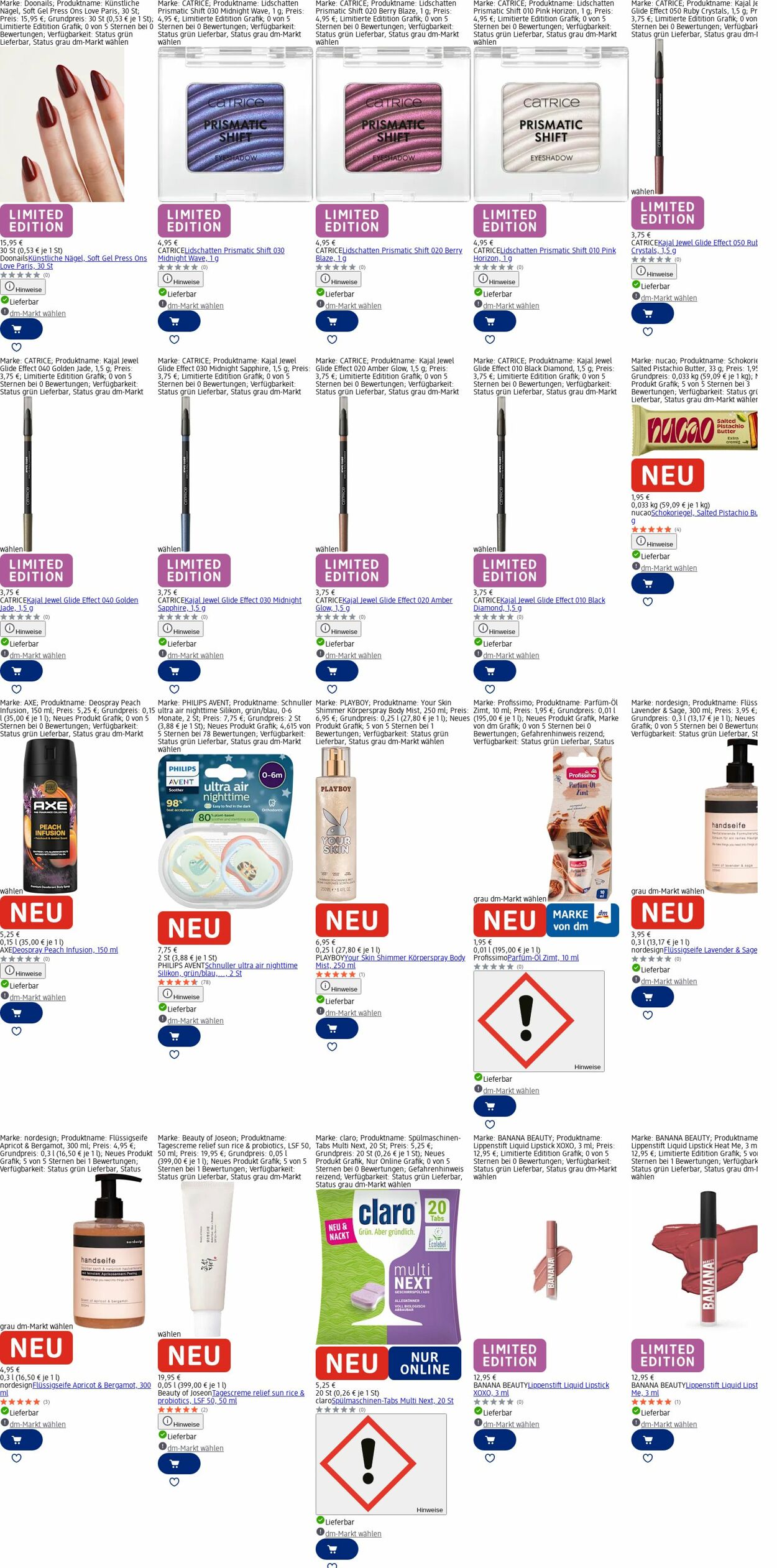 Prospekt dm-drogerie markt 27.10.2025 - 05.11.2025