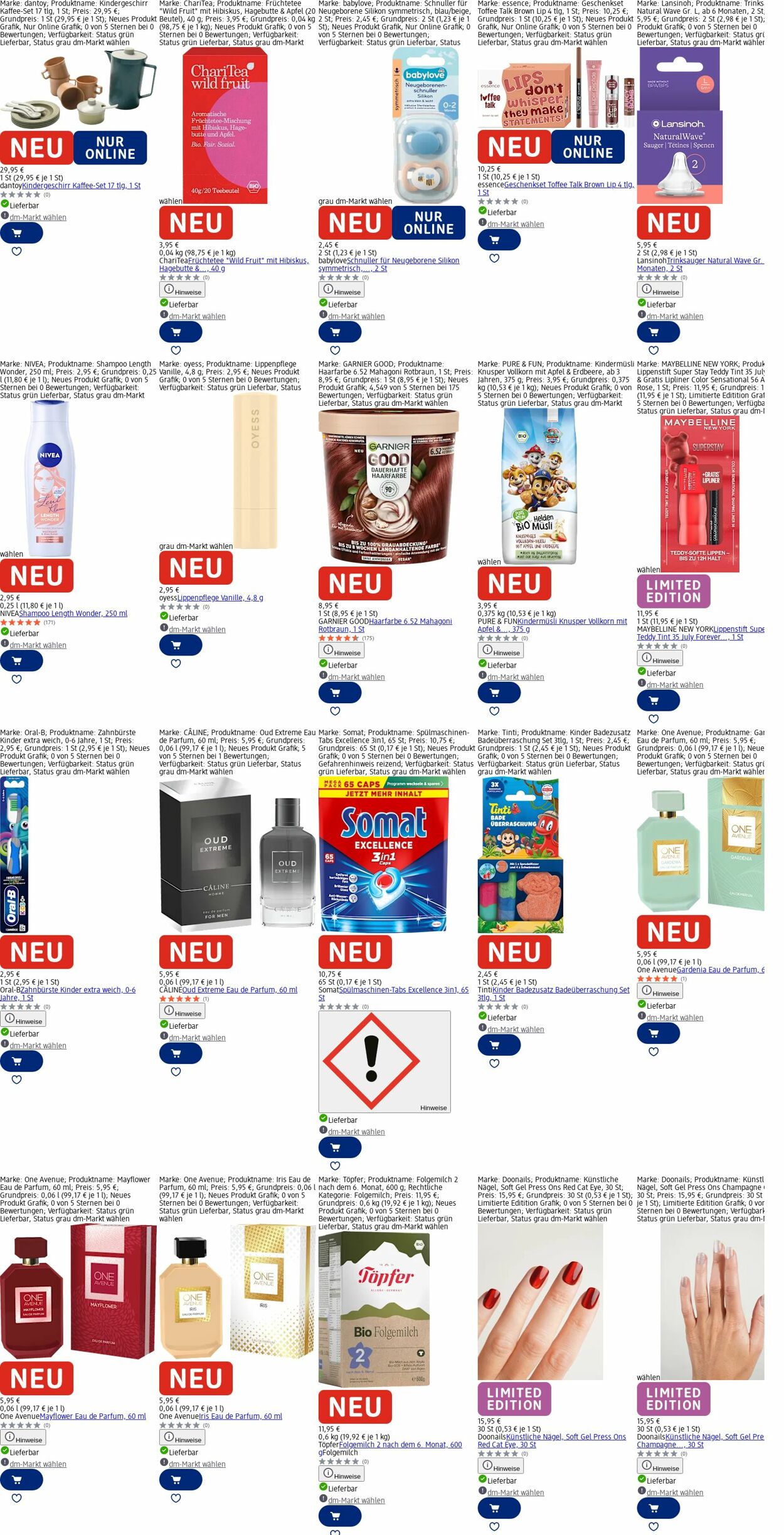 Prospekt dm-drogerie markt 27.10.2025 - 05.11.2025