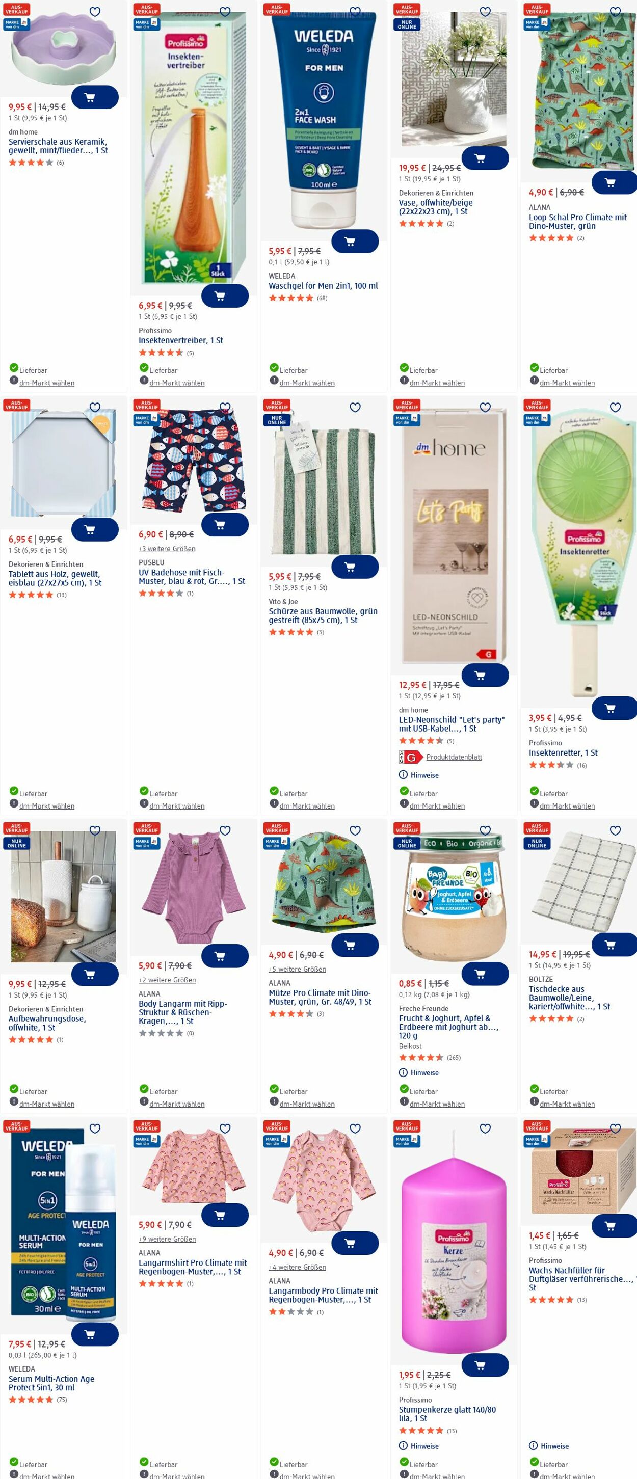 Prospekt dm-drogerie markt 16.06.2025 - 25.06.2025