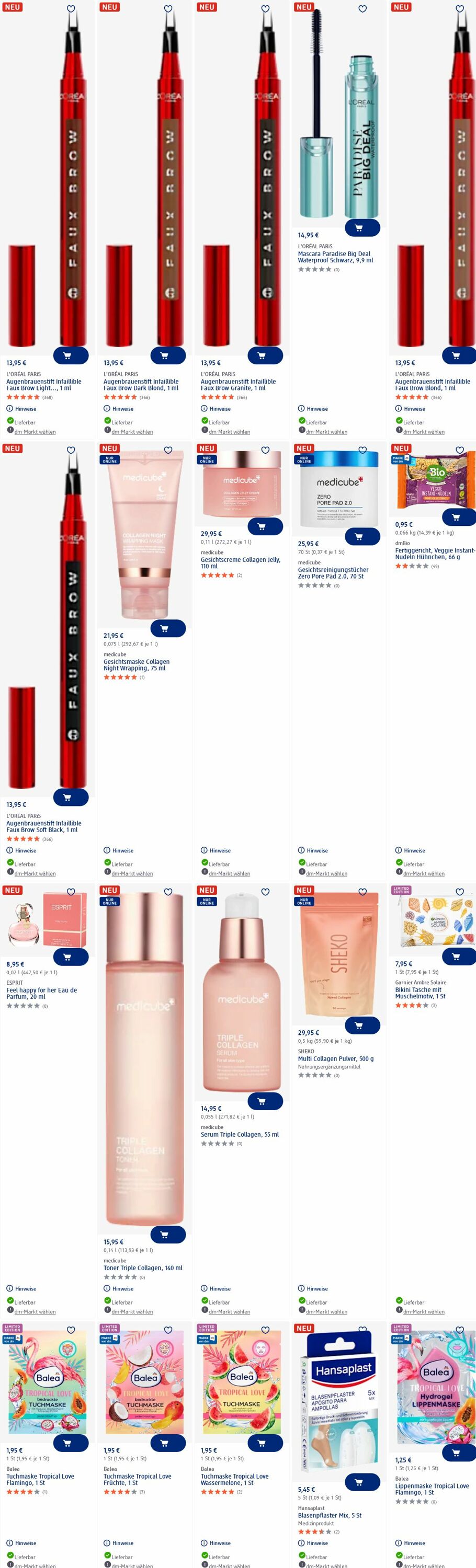 Prospekt dm-drogerie markt 16.06.2025 - 25.06.2025