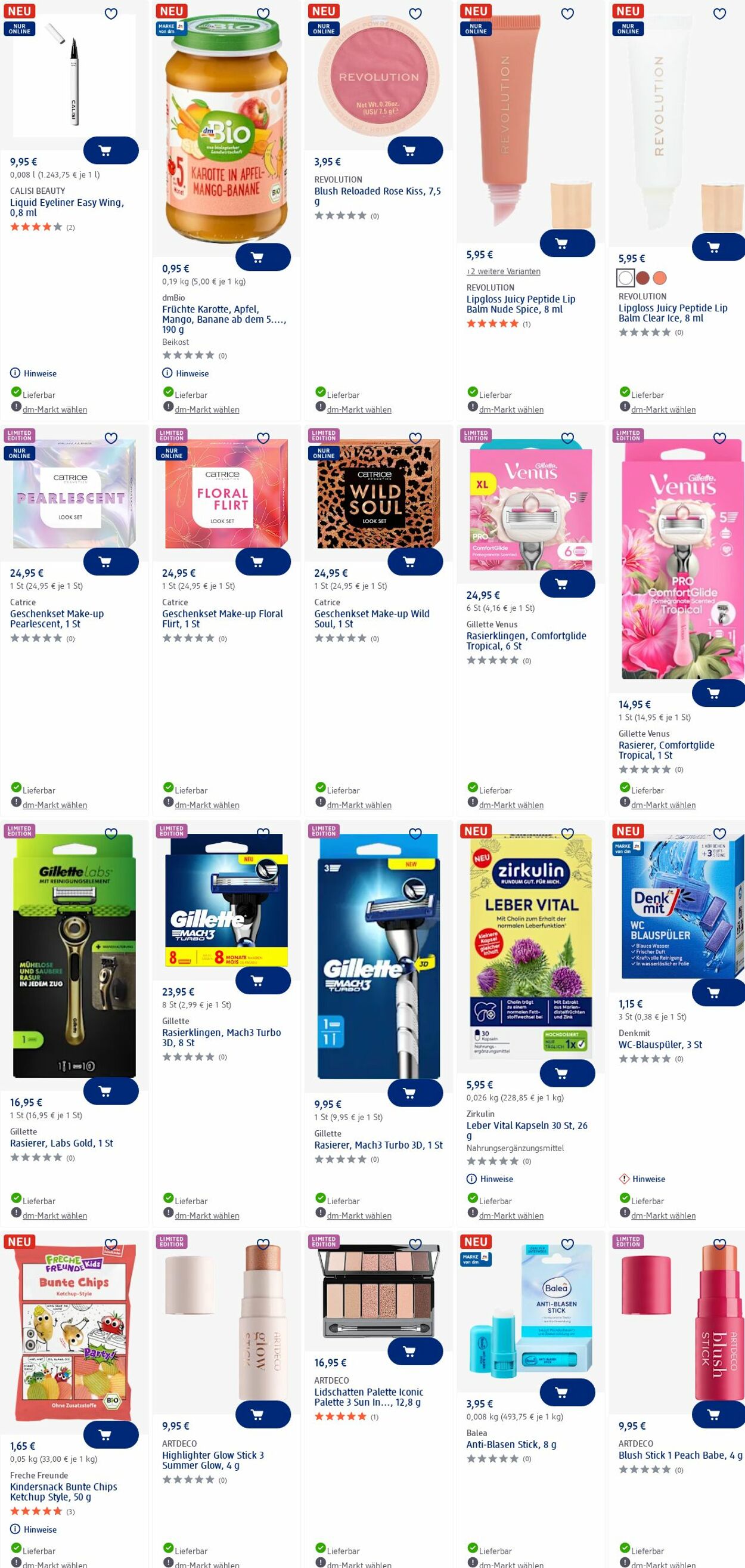 Prospekt dm-drogerie markt 16.06.2025 - 25.06.2025