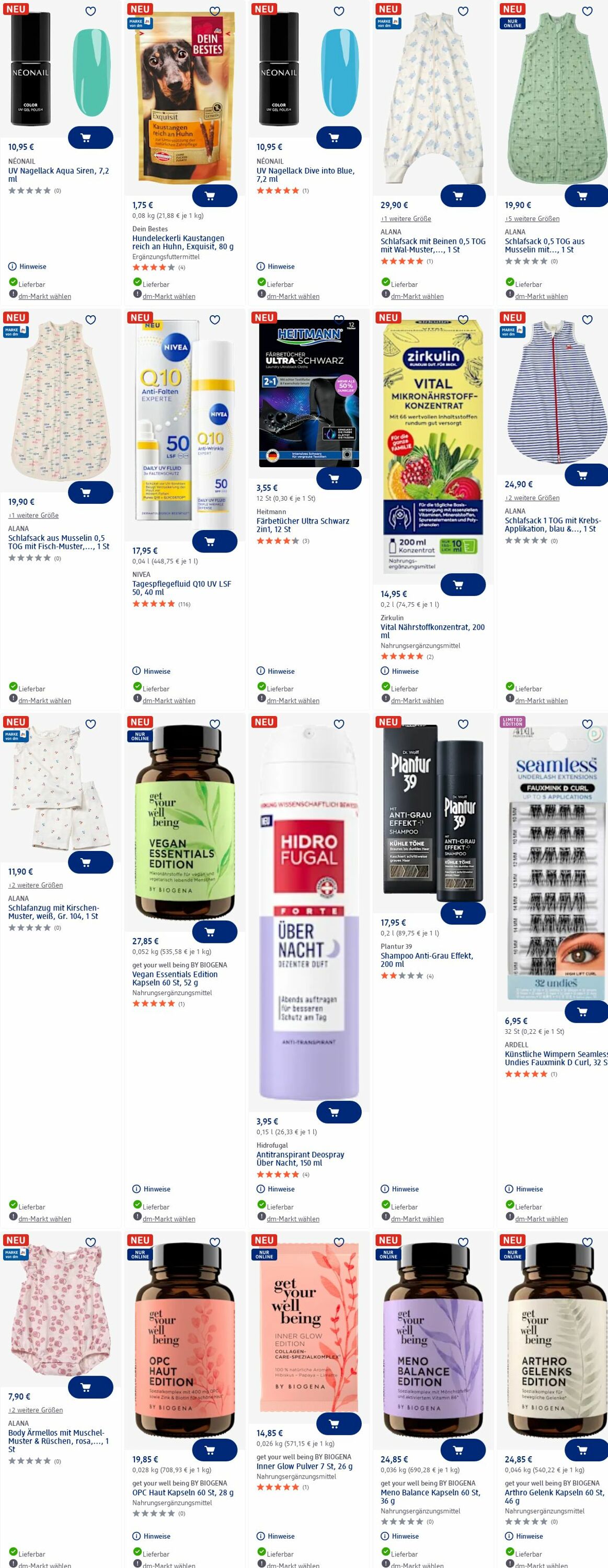 Prospekt dm-drogerie markt 16.06.2025 - 25.06.2025