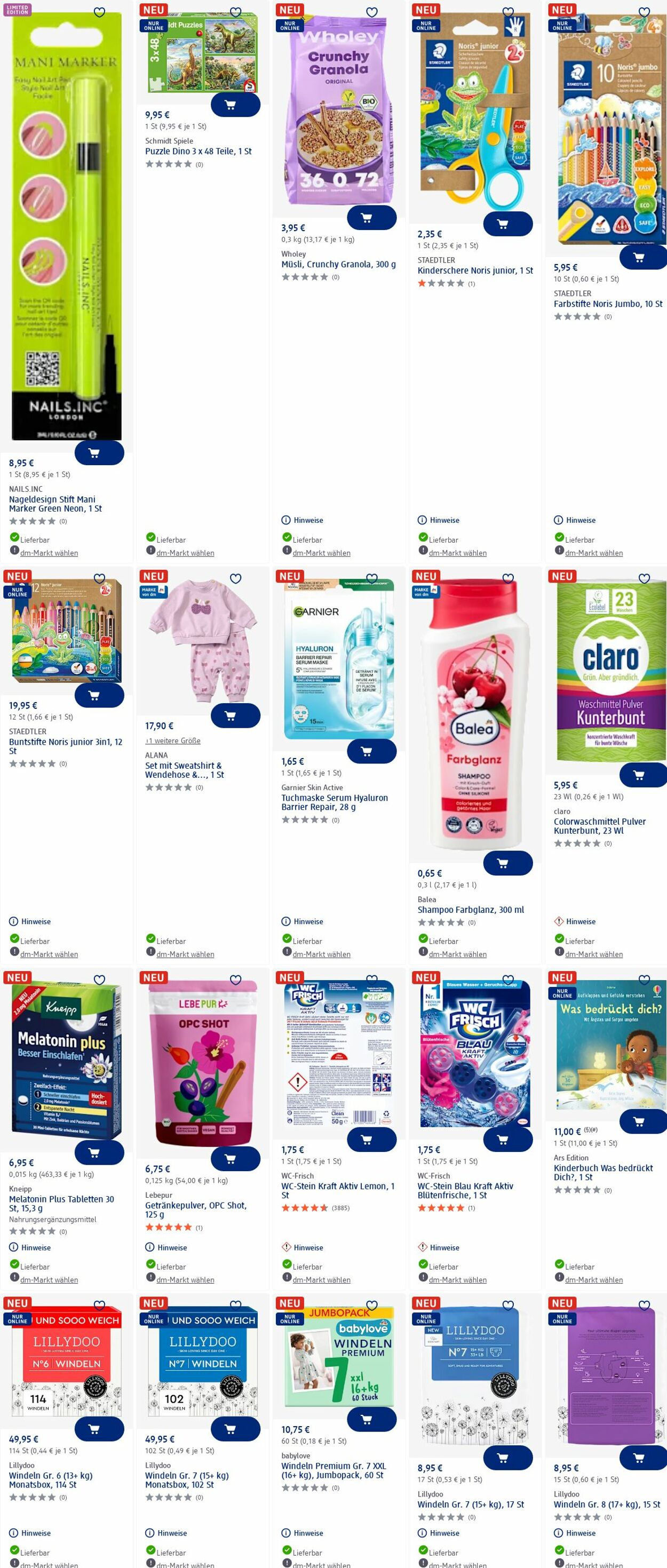Prospekt dm-drogerie markt 16.06.2025 - 25.06.2025