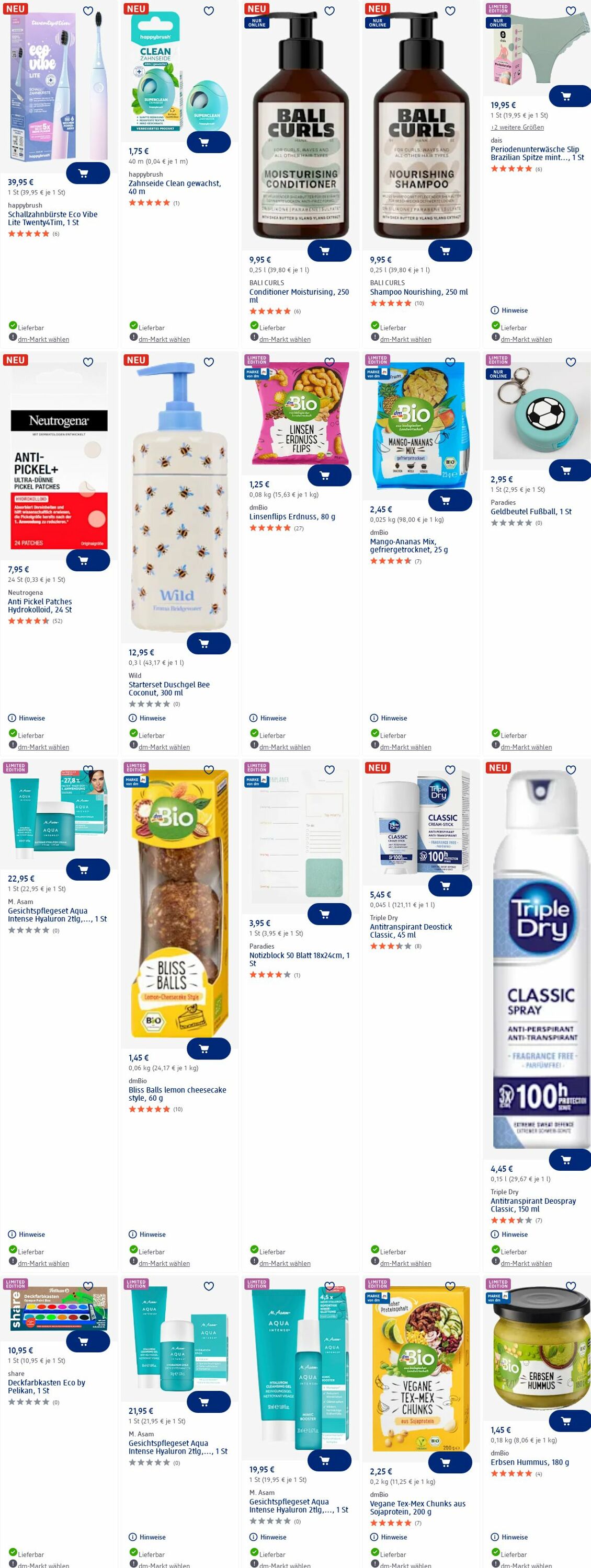 Prospekt dm-drogerie markt 16.06.2025 - 25.06.2025