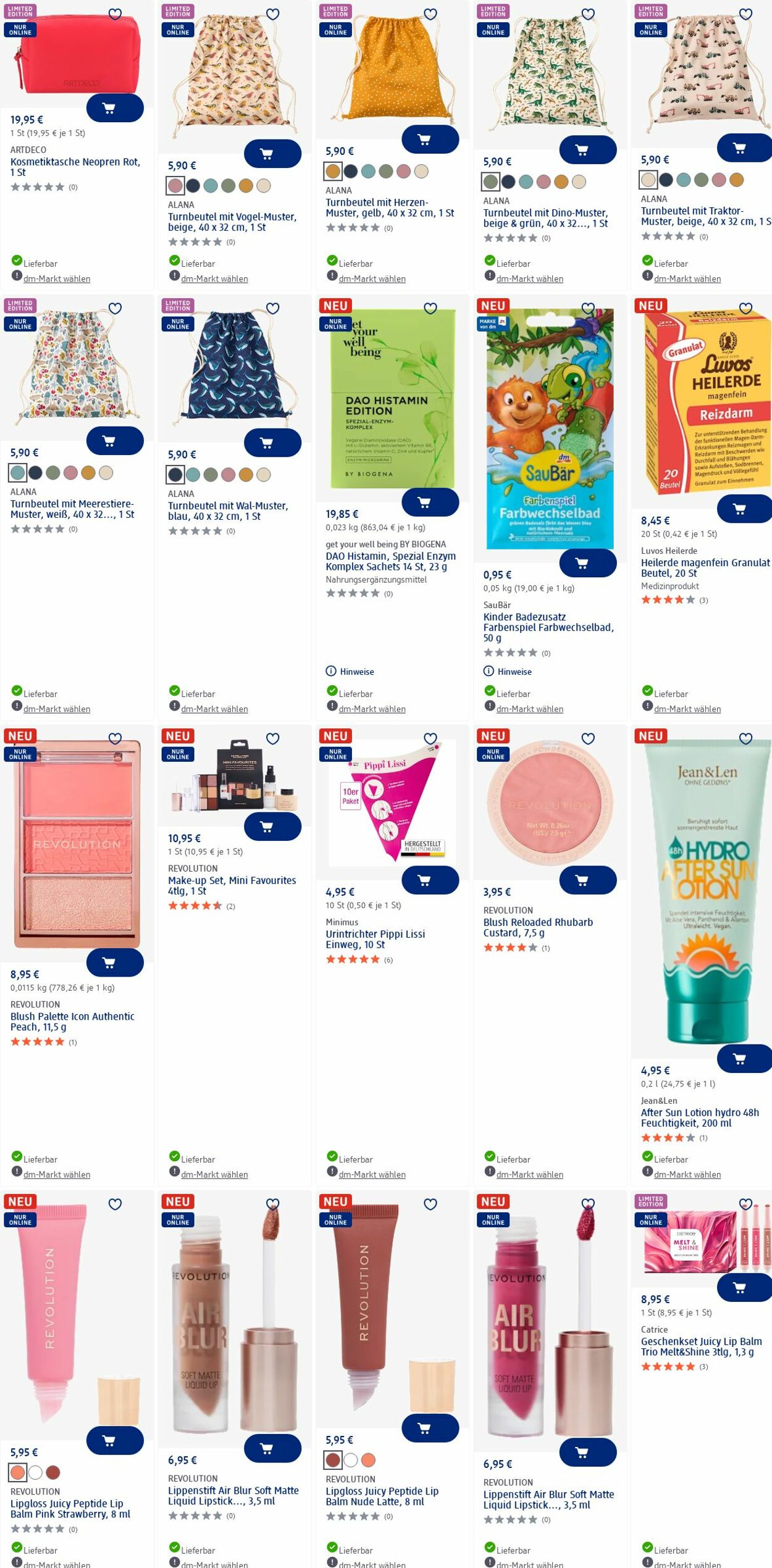 Prospekt dm-drogerie markt 16.06.2025 - 25.06.2025
