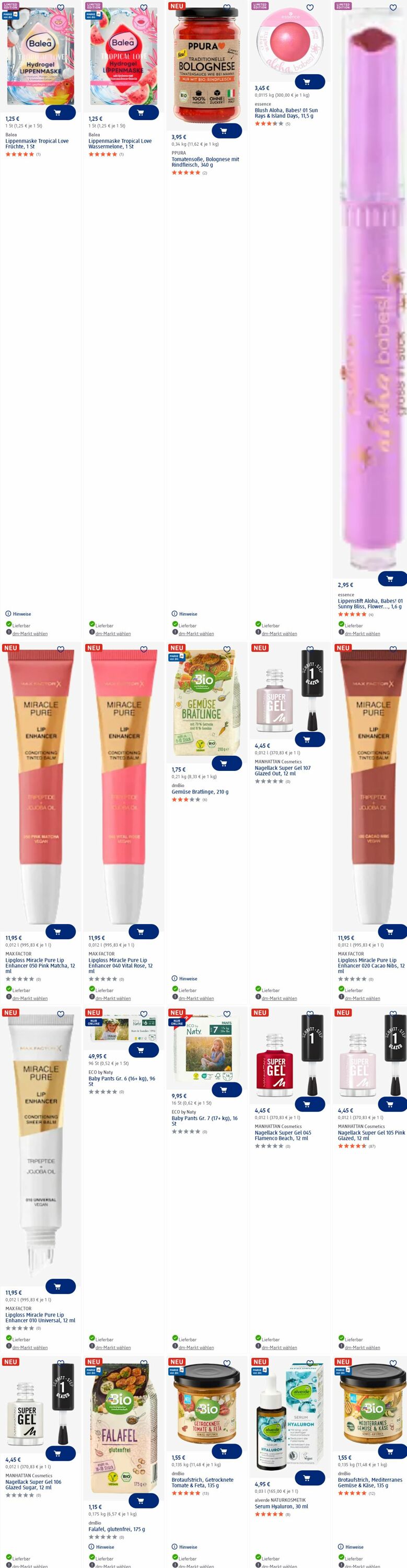 Prospekt dm-drogerie markt 16.06.2025 - 25.06.2025