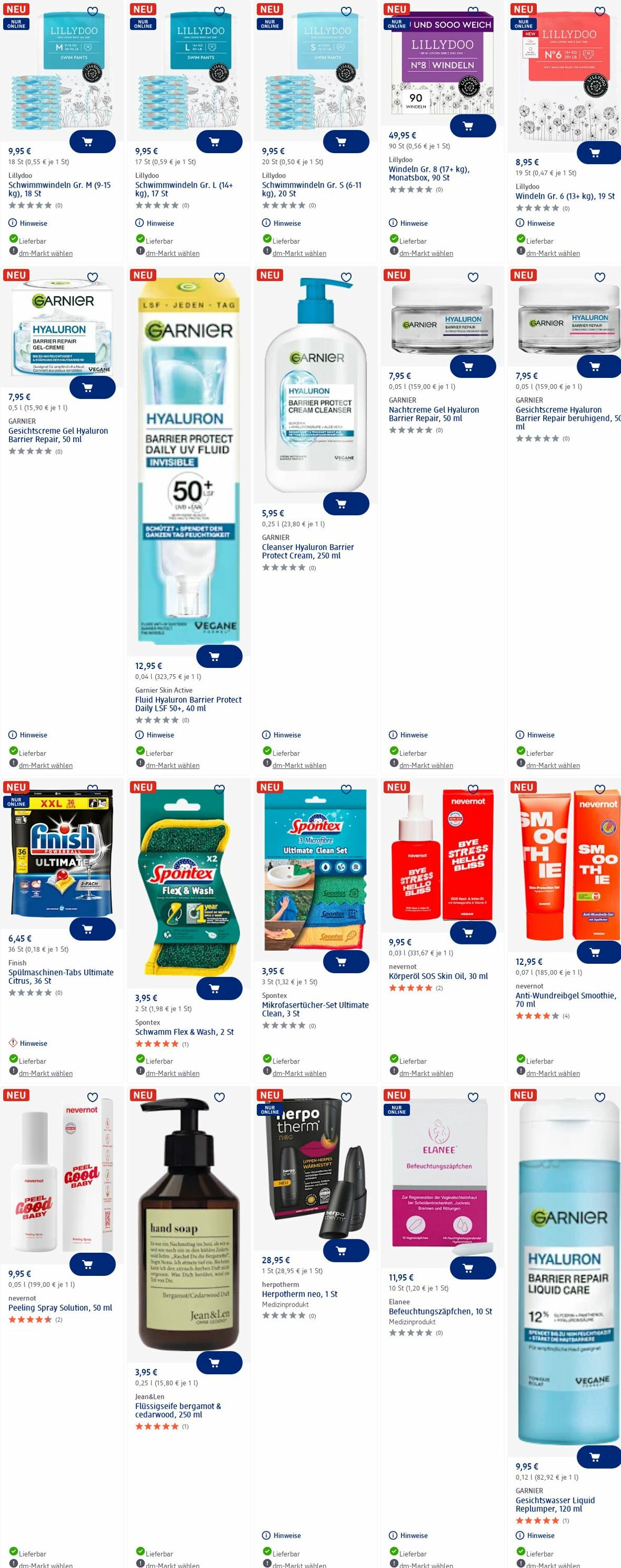 Prospekt dm-drogerie markt 16.06.2025 - 25.06.2025