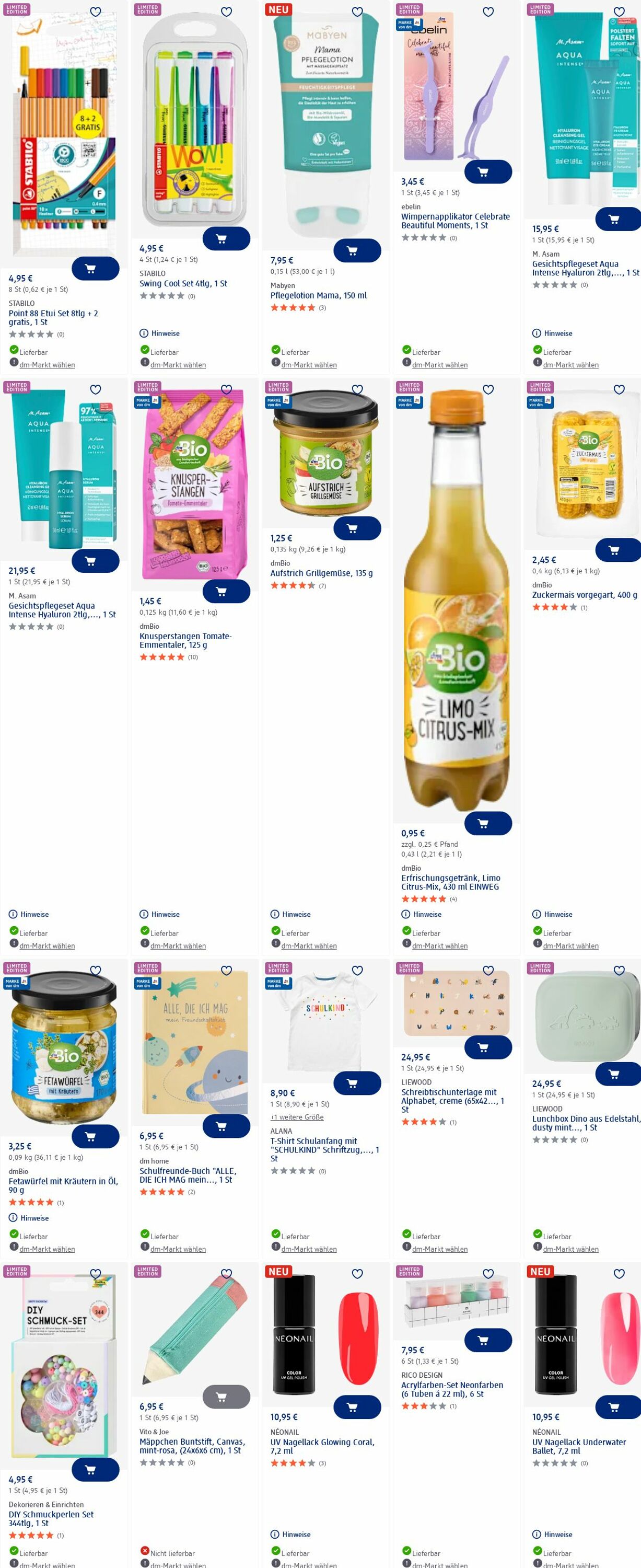 Prospekt dm-drogerie markt 16.06.2025 - 25.06.2025