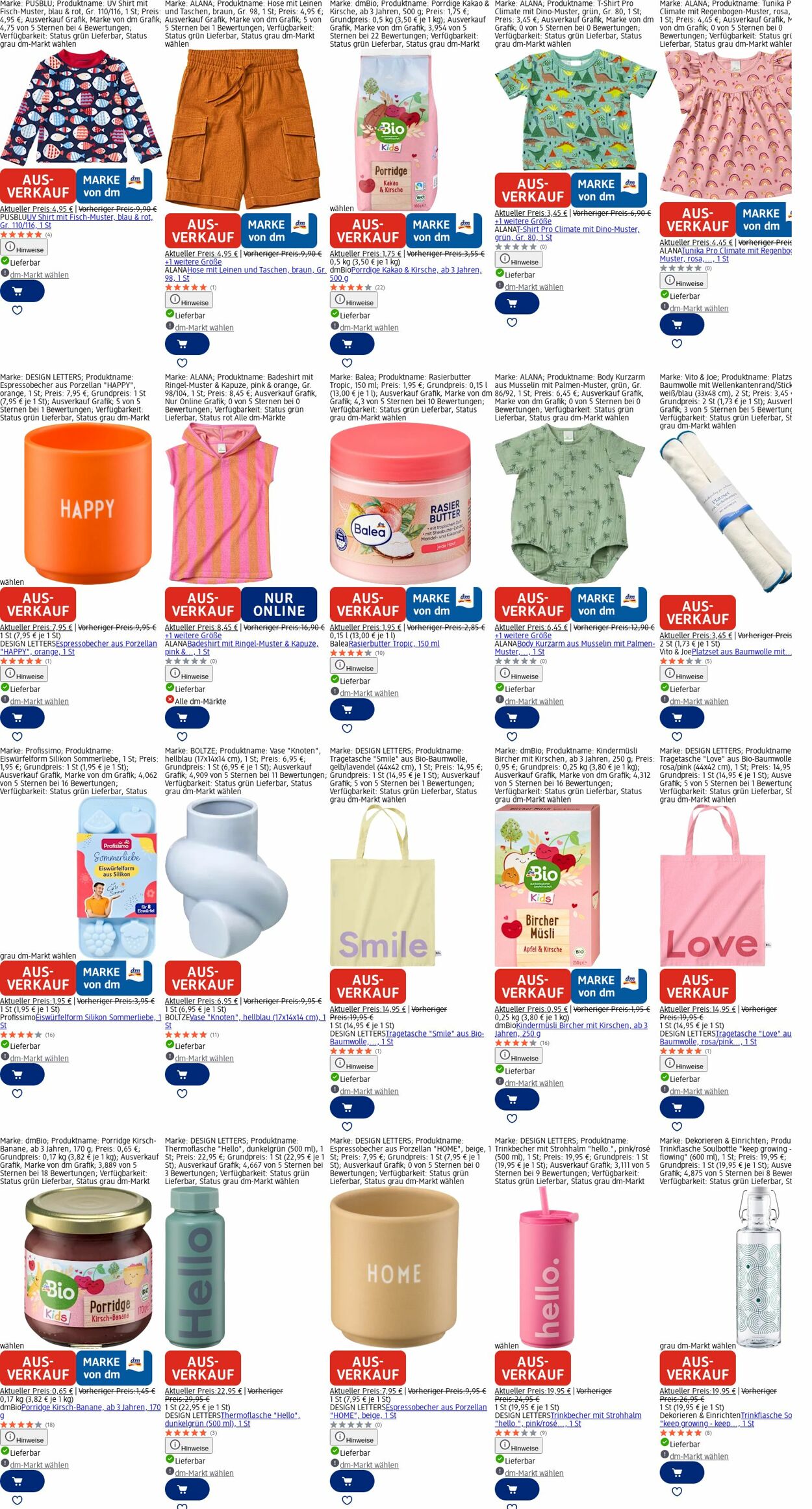 Prospekt dm-drogerie markt 22.12.2025 - 31.12.2025