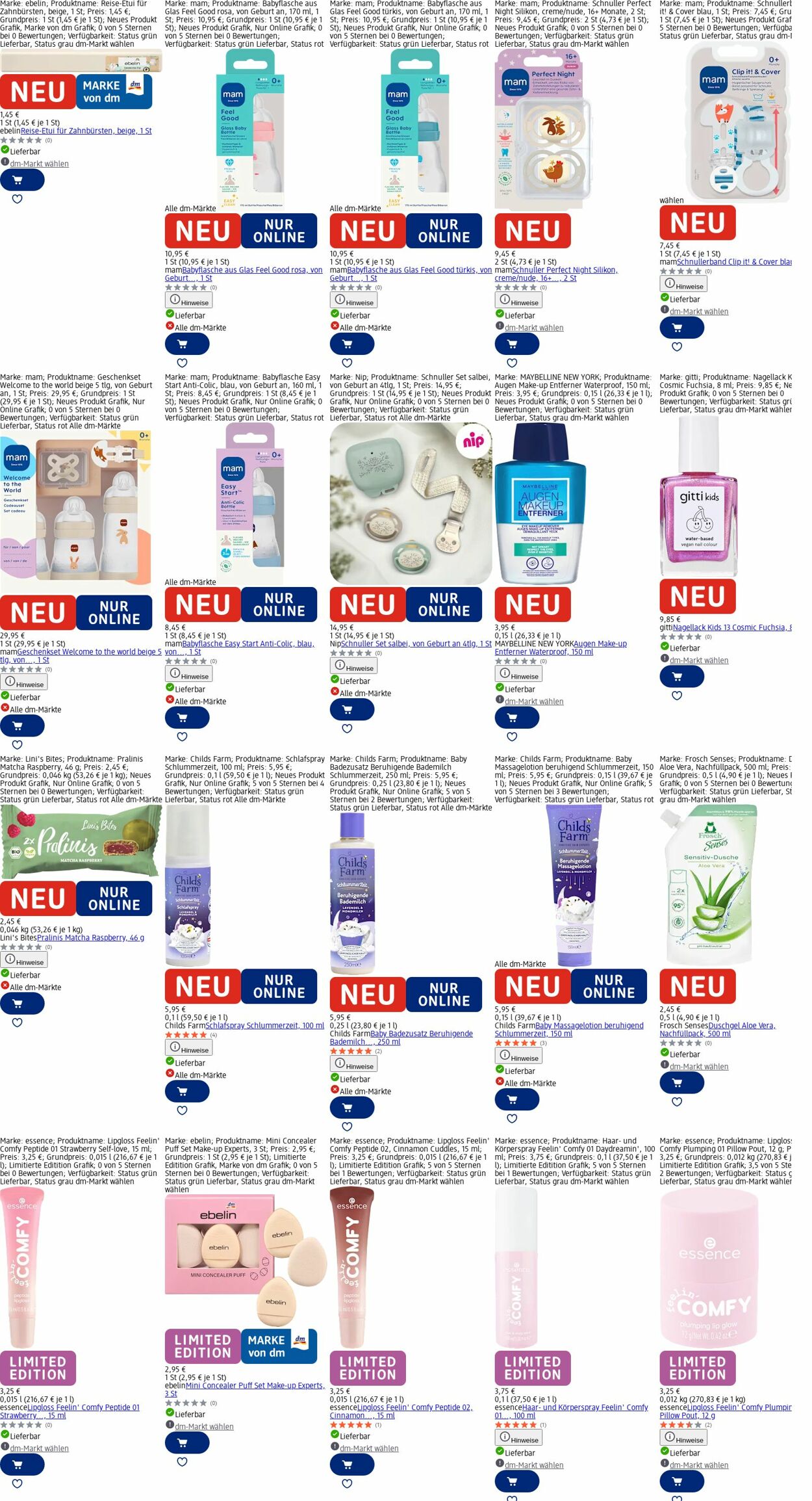 Prospekt dm-drogerie markt 22.12.2025 - 31.12.2025