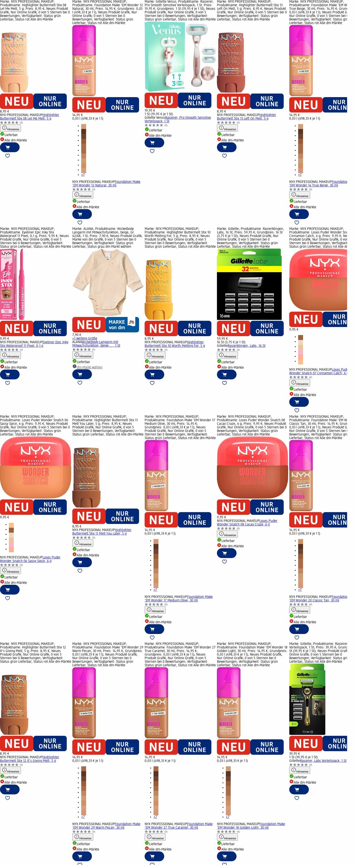 Prospekt dm-drogerie markt 22.12.2025 - 31.12.2025