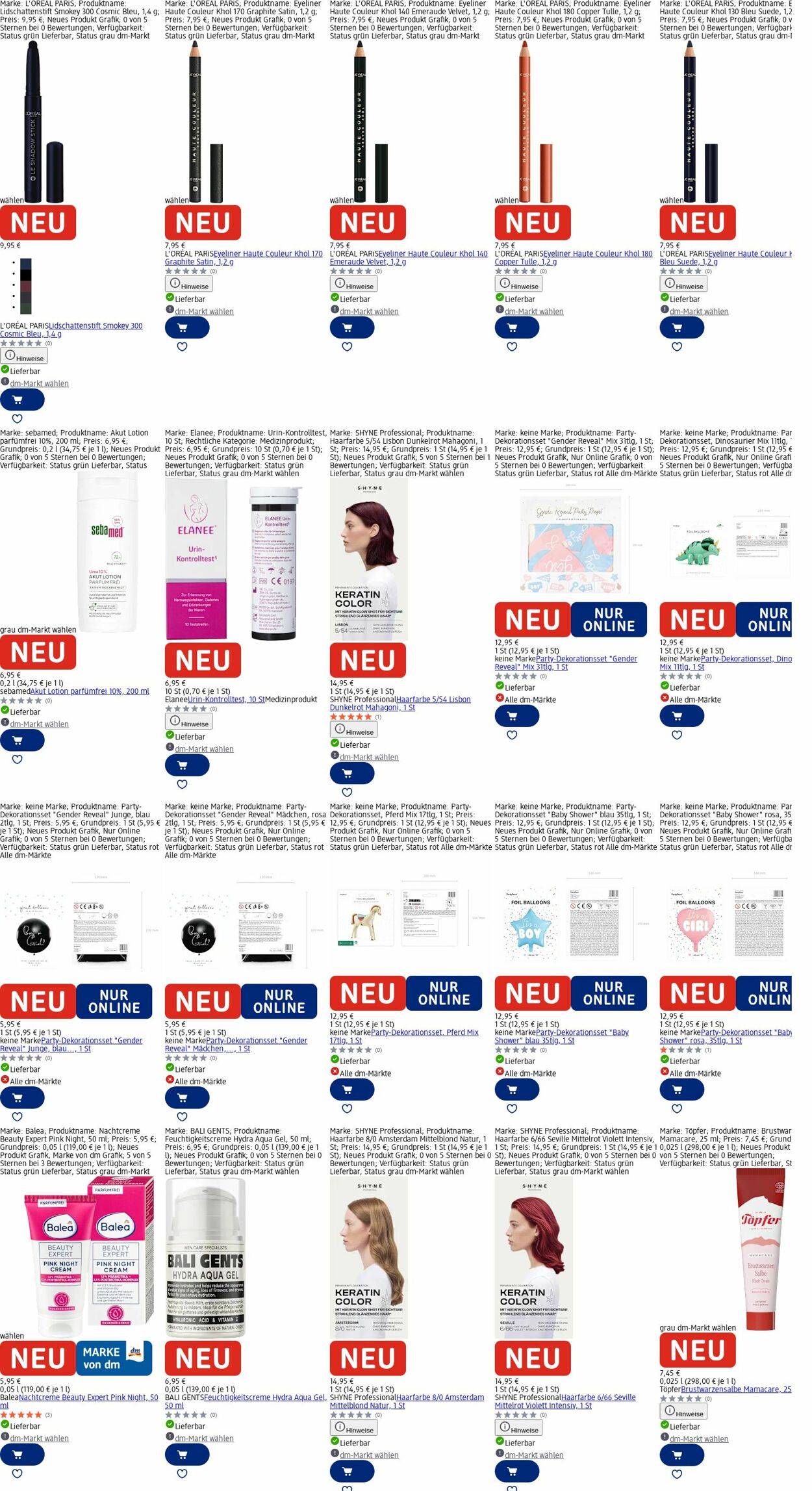 Prospekt dm-drogerie markt 22.12.2025 - 31.12.2025