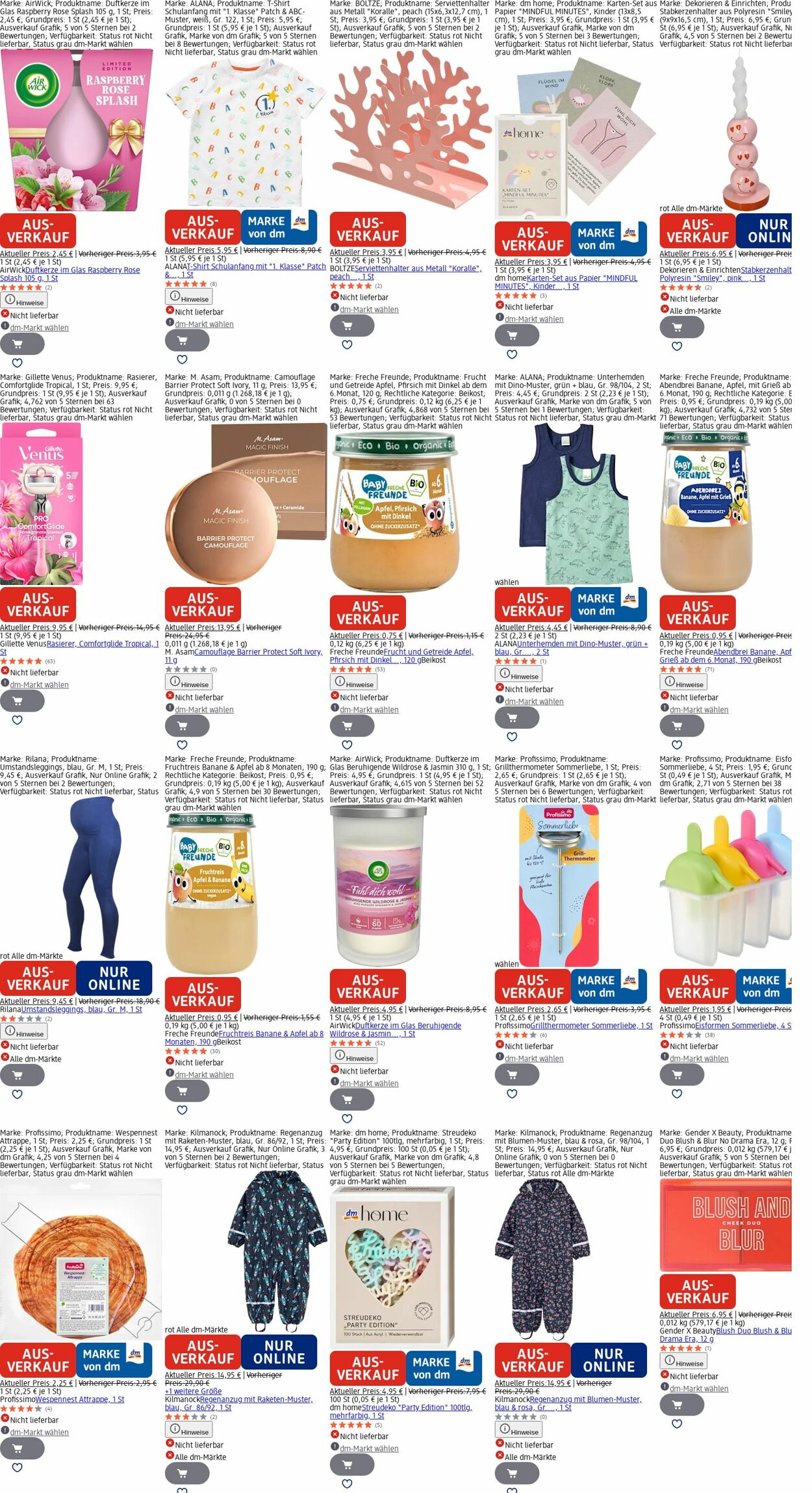 Prospekt dm-drogerie markt 22.12.2025 - 31.12.2025