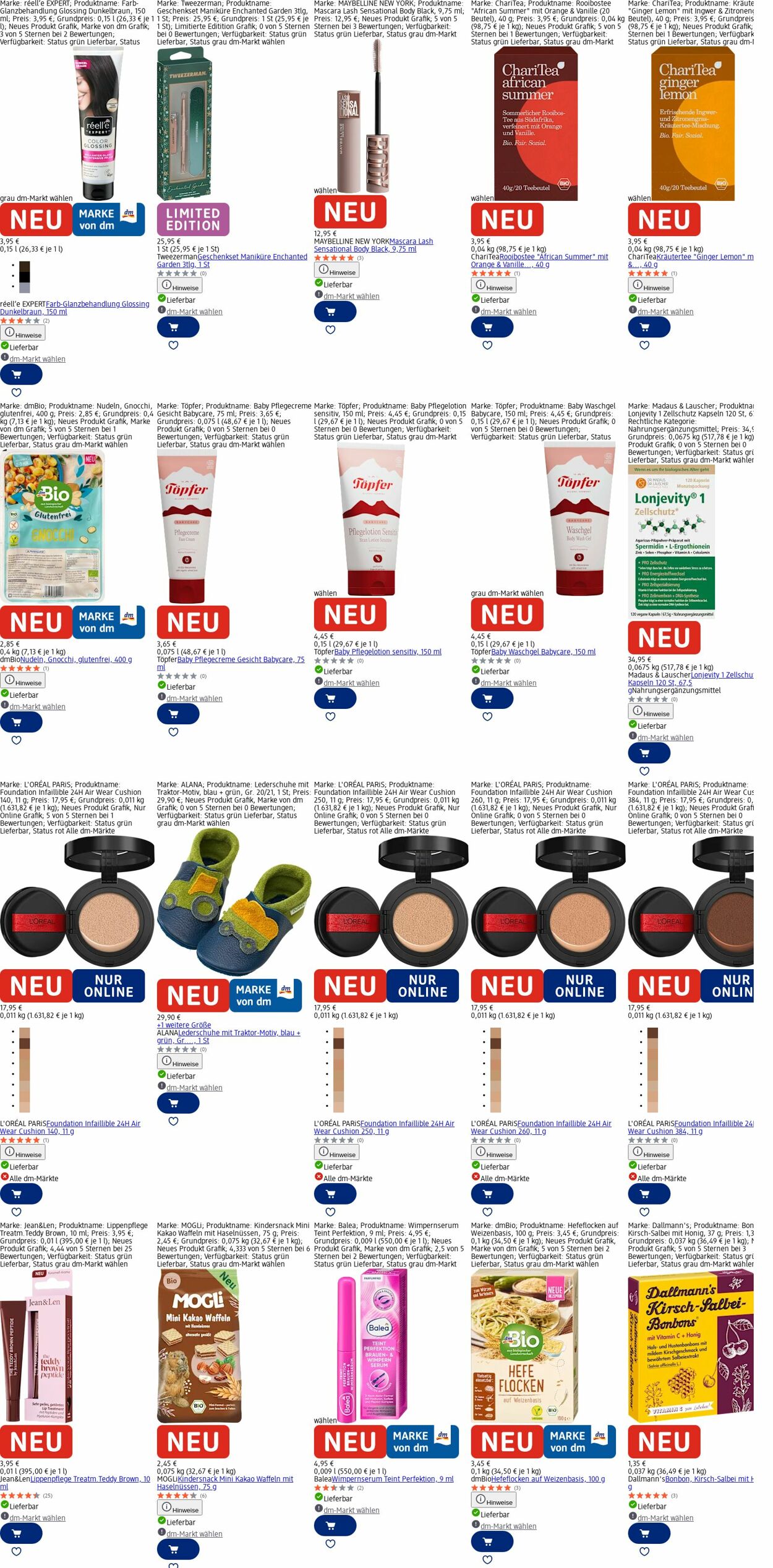 Prospekt dm-drogerie markt 22.12.2025 - 31.12.2025