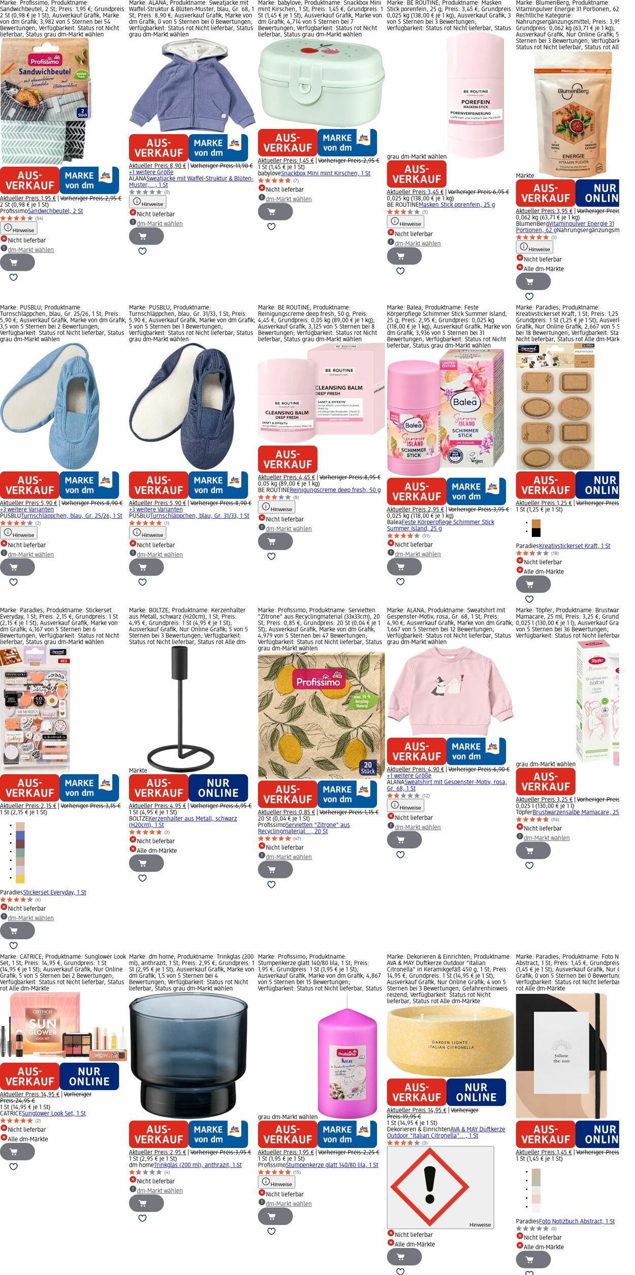 Prospekt dm-drogerie markt 22.12.2025 - 31.12.2025