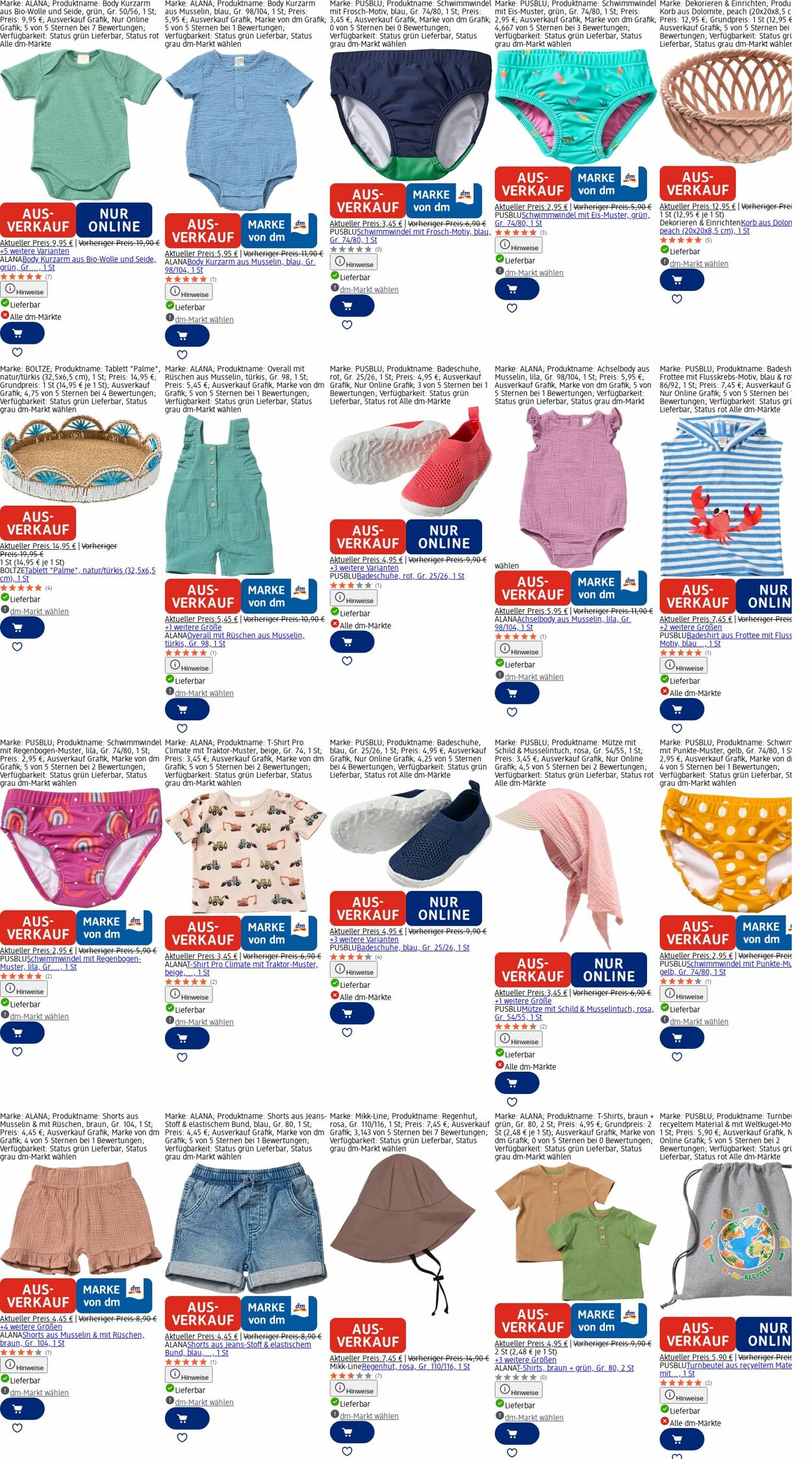 Prospekt dm-drogerie markt 22.12.2025 - 31.12.2025