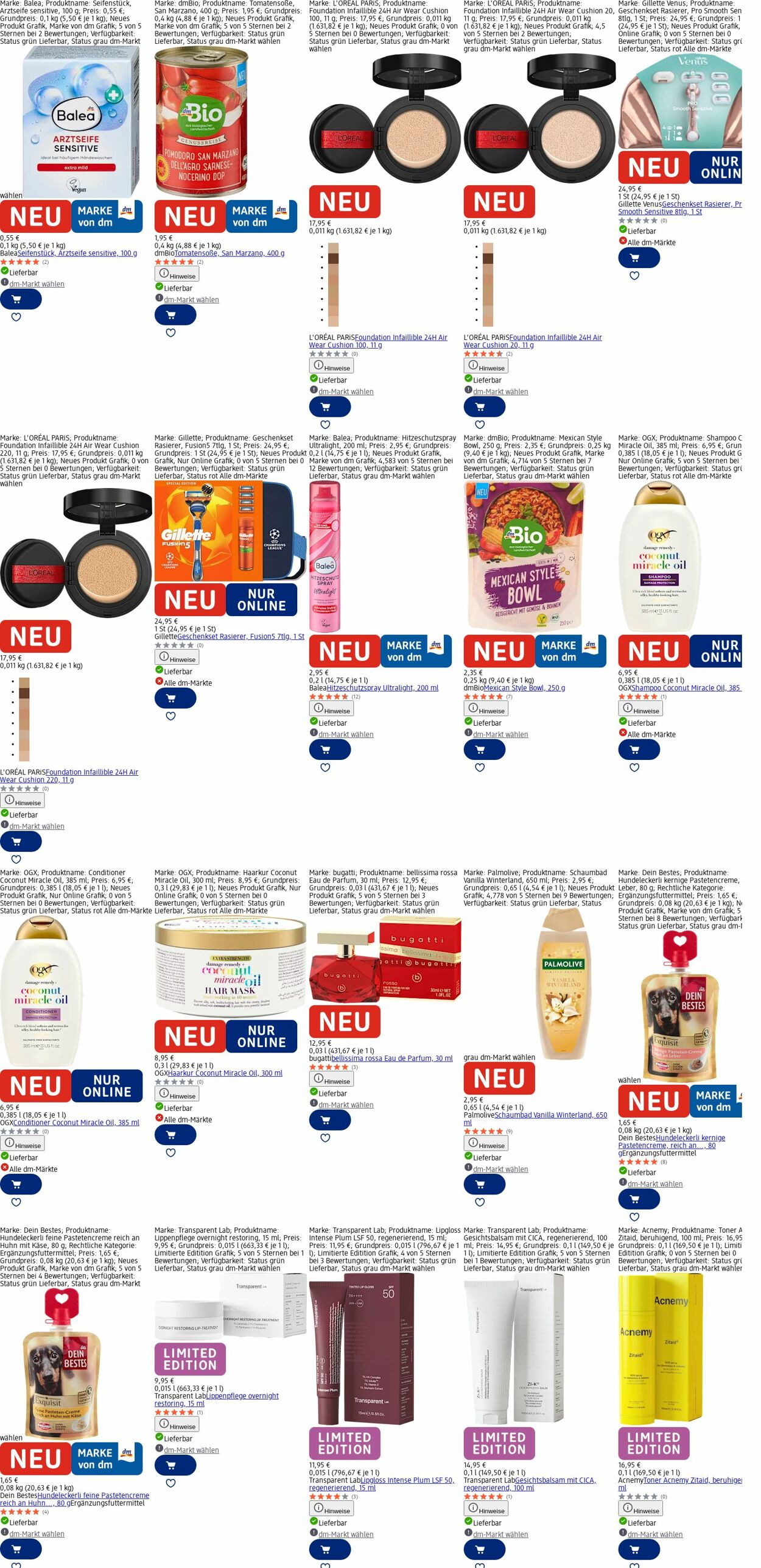 Prospekt dm-drogerie markt 22.12.2025 - 31.12.2025