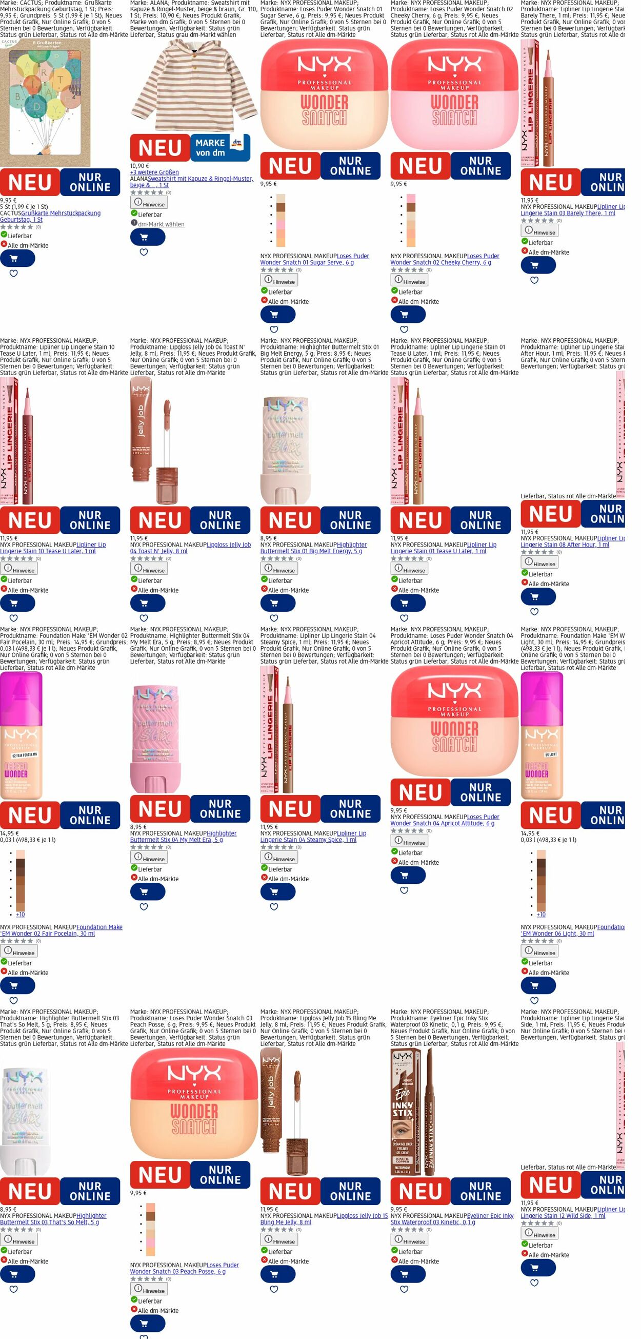 Prospekt dm-drogerie markt 22.12.2025 - 31.12.2025