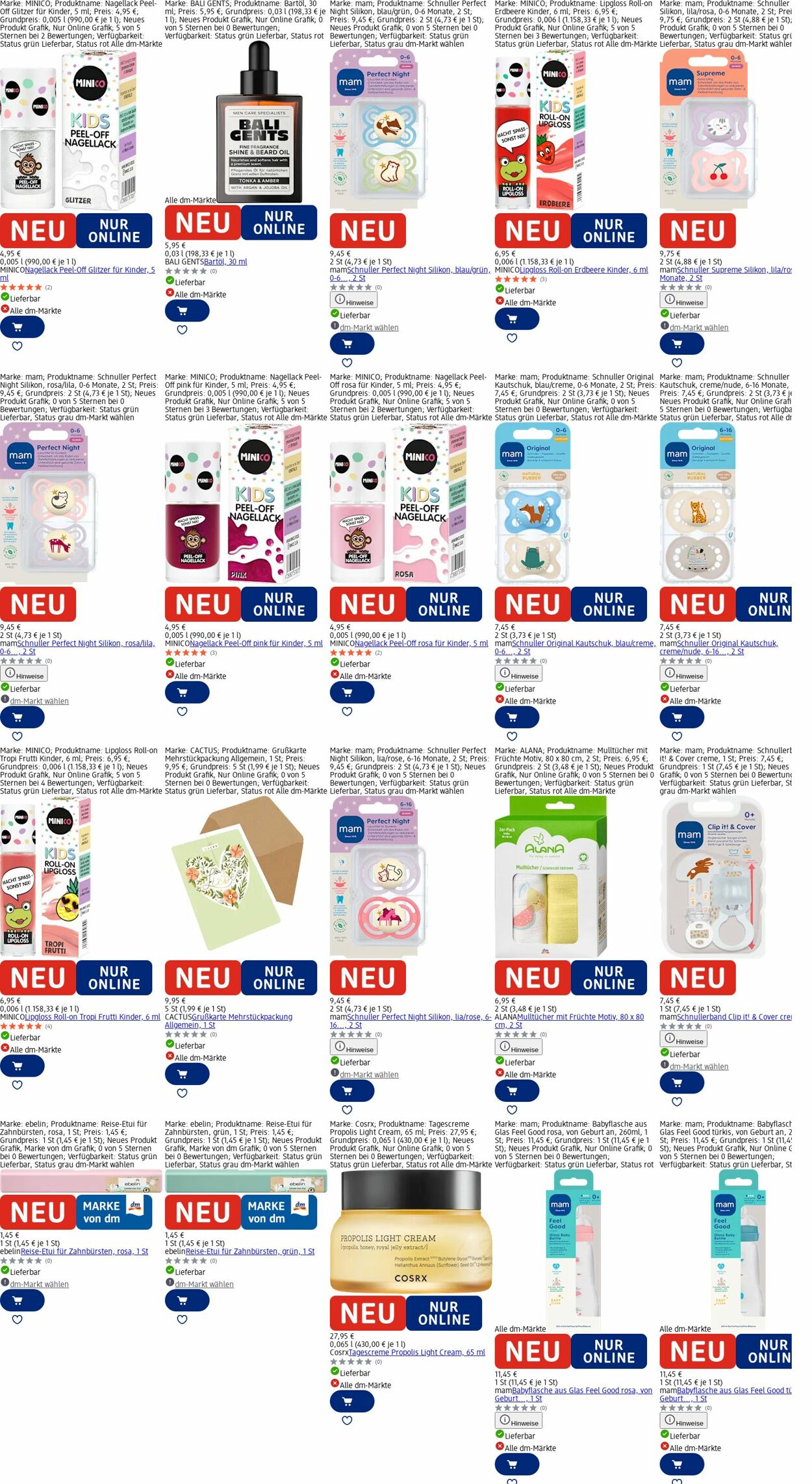 Prospekt dm-drogerie markt 22.12.2025 - 31.12.2025