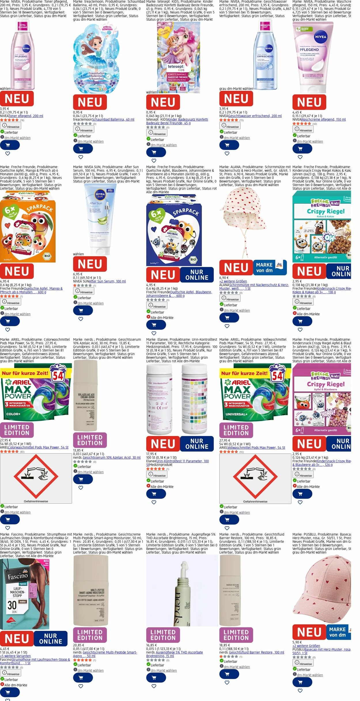 Prospekt dm-drogerie markt 23.03.2026 - 01.04.2026