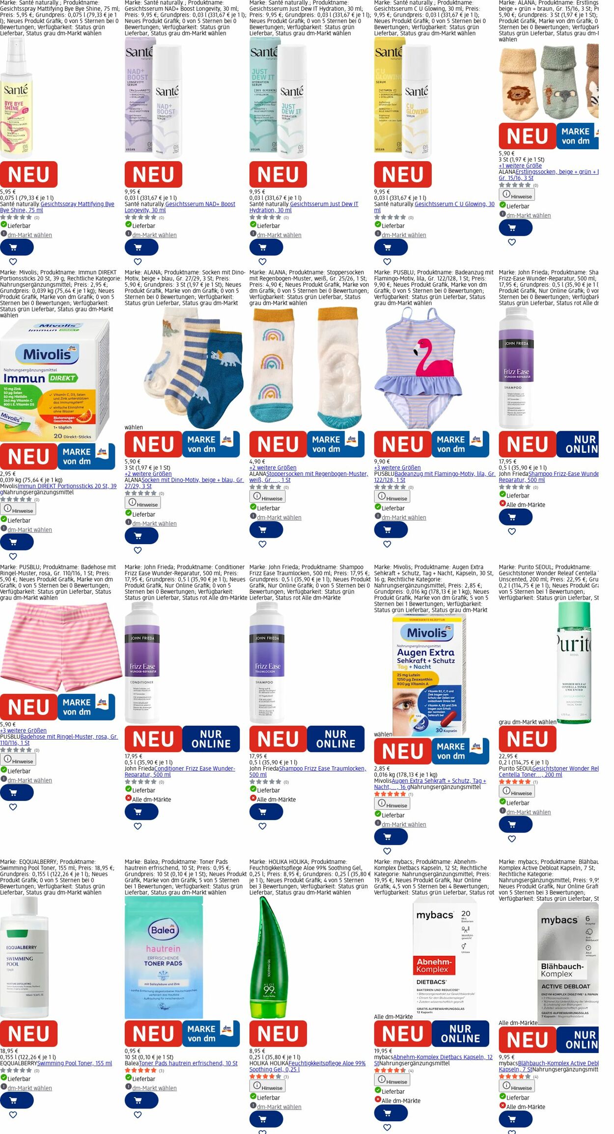 Prospekt dm-drogerie markt 23.03.2026 - 01.04.2026