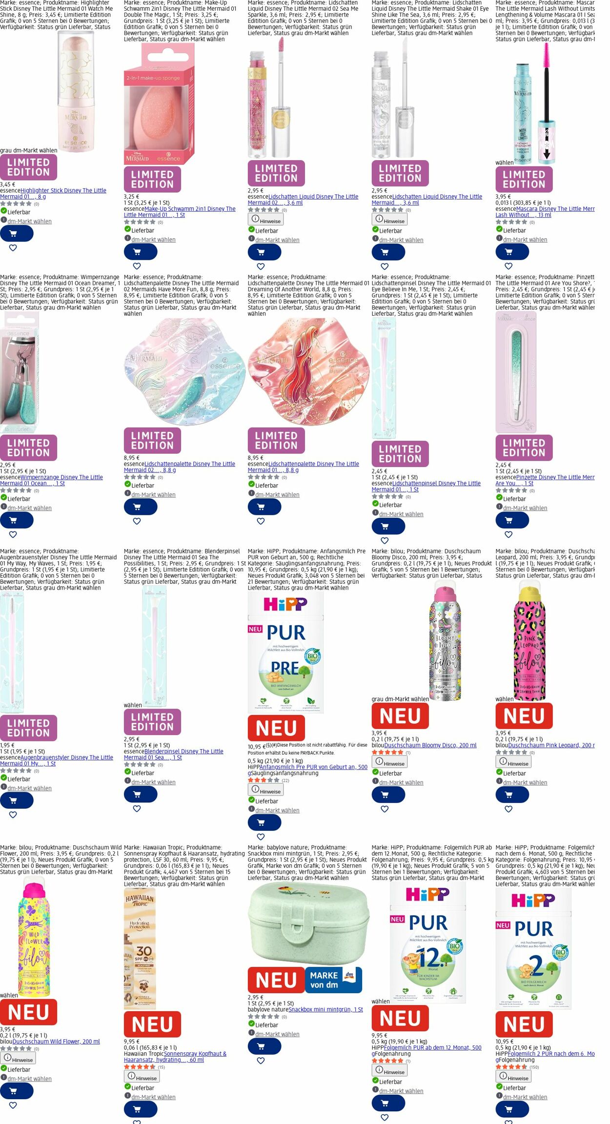 Prospekt dm-drogerie markt 23.03.2026 - 01.04.2026
