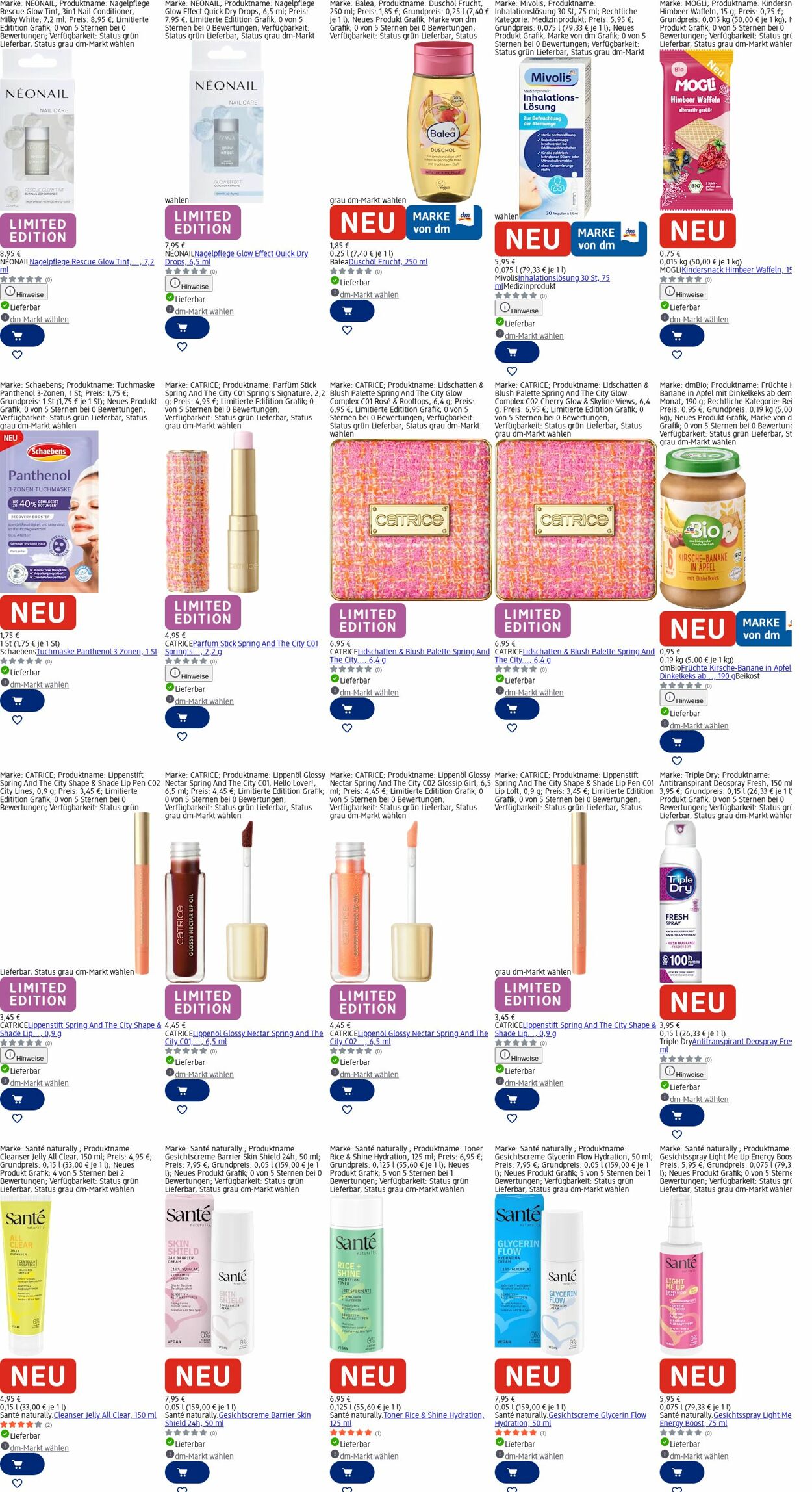Prospekt dm-drogerie markt 23.03.2026 - 01.04.2026