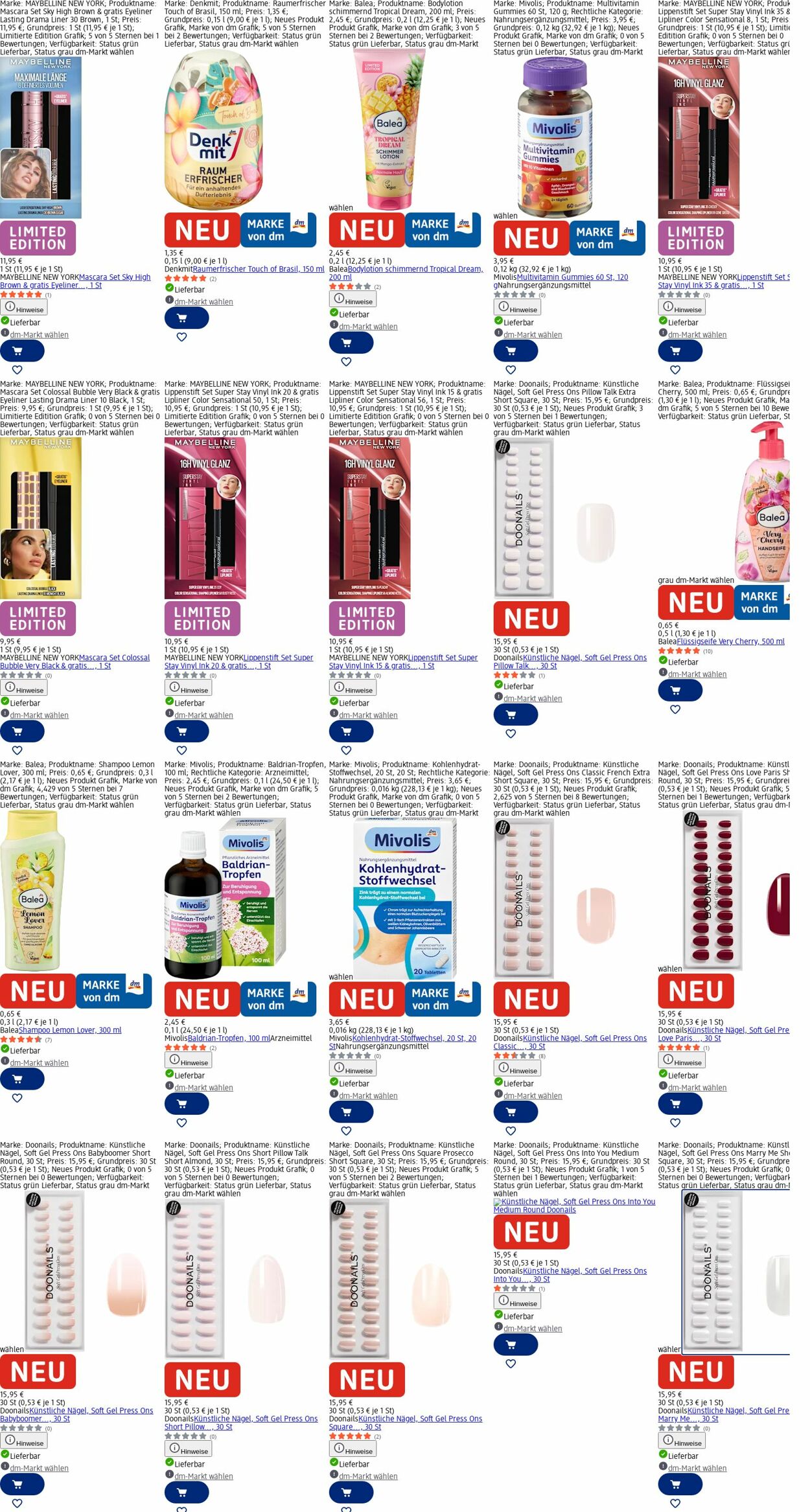 Prospekt dm-drogerie markt 23.03.2026 - 01.04.2026