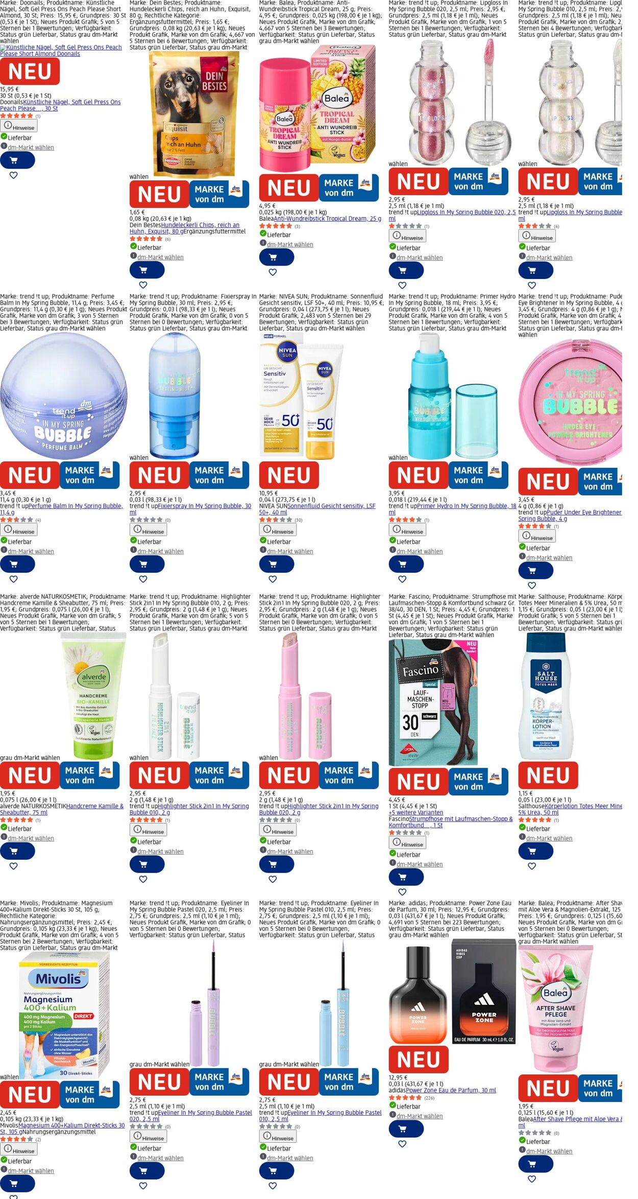 Prospekt dm-drogerie markt 23.03.2026 - 01.04.2026
