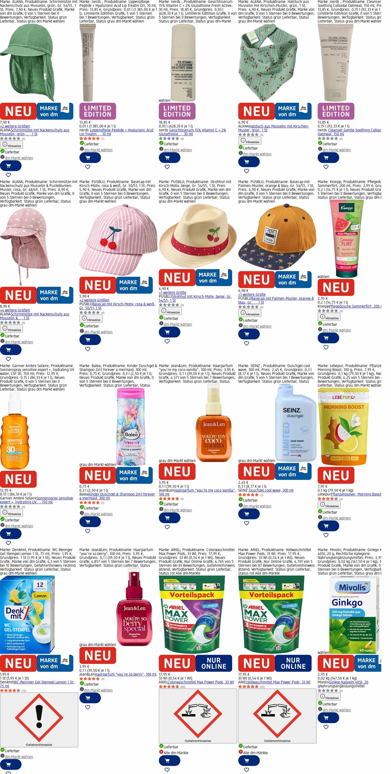 Prospekt dm-drogerie markt 23.03.2026 - 01.04.2026