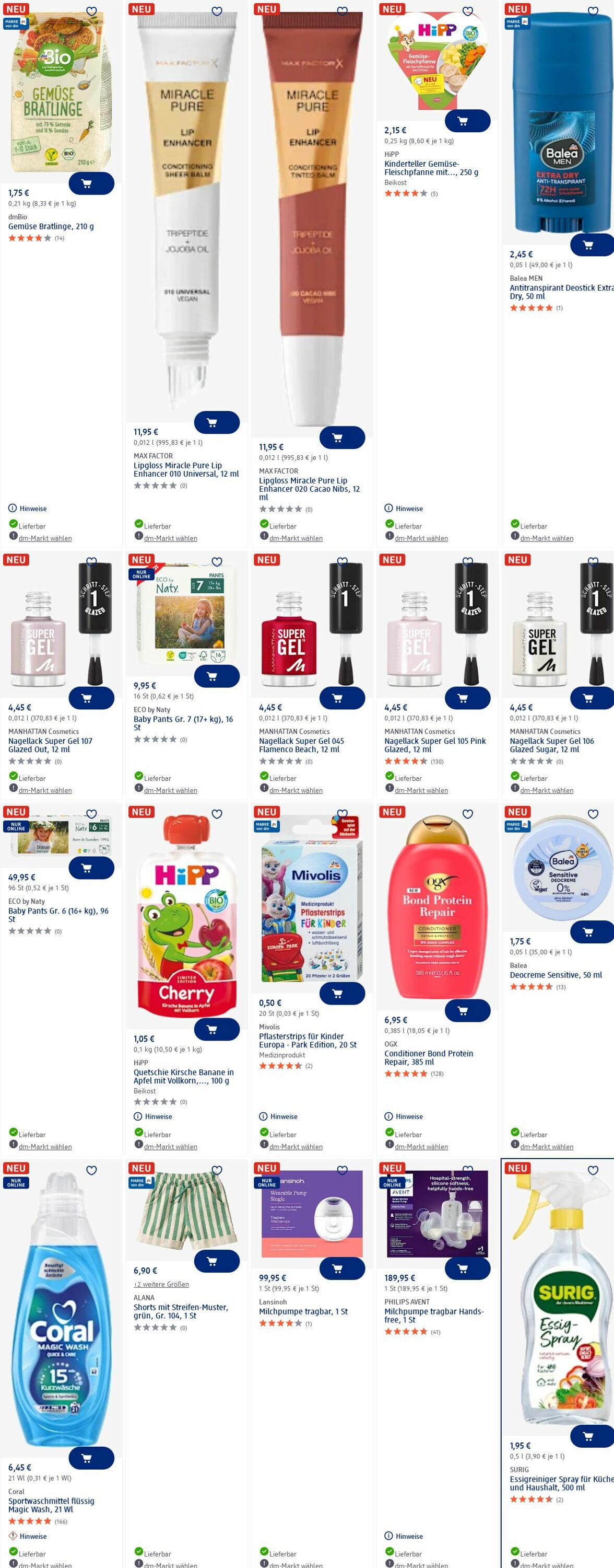 Prospekt dm-drogerie markt 30.06.2025 - 09.07.2025