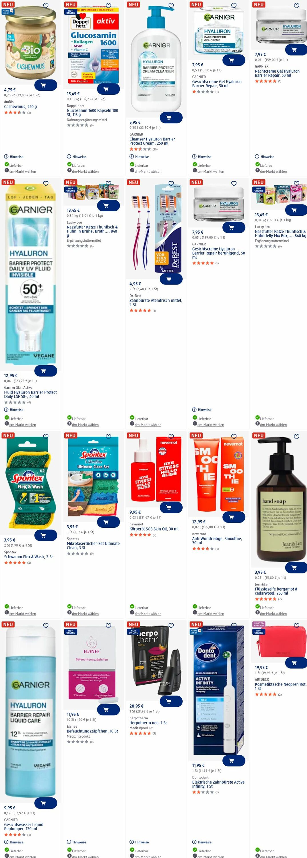 Prospekt dm-drogerie markt 30.06.2025 - 09.07.2025