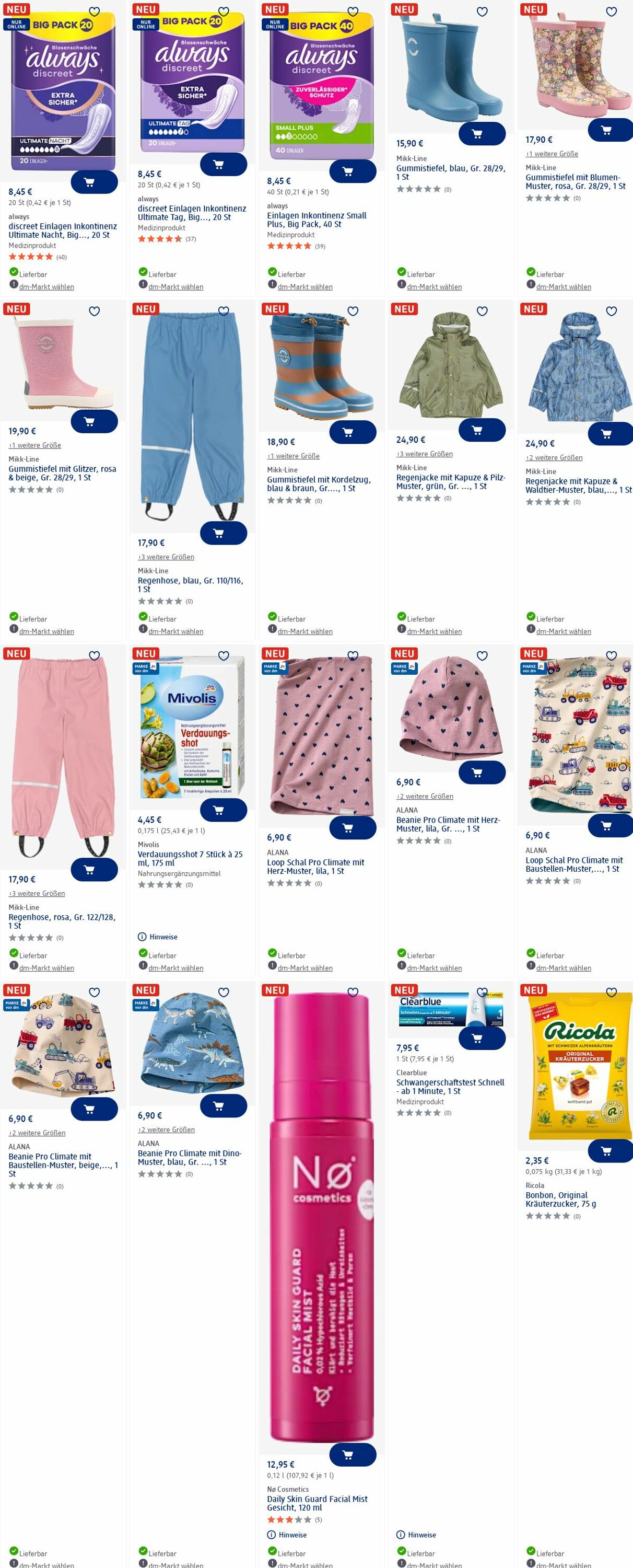 Prospekt dm-drogerie markt 30.06.2025 - 09.07.2025