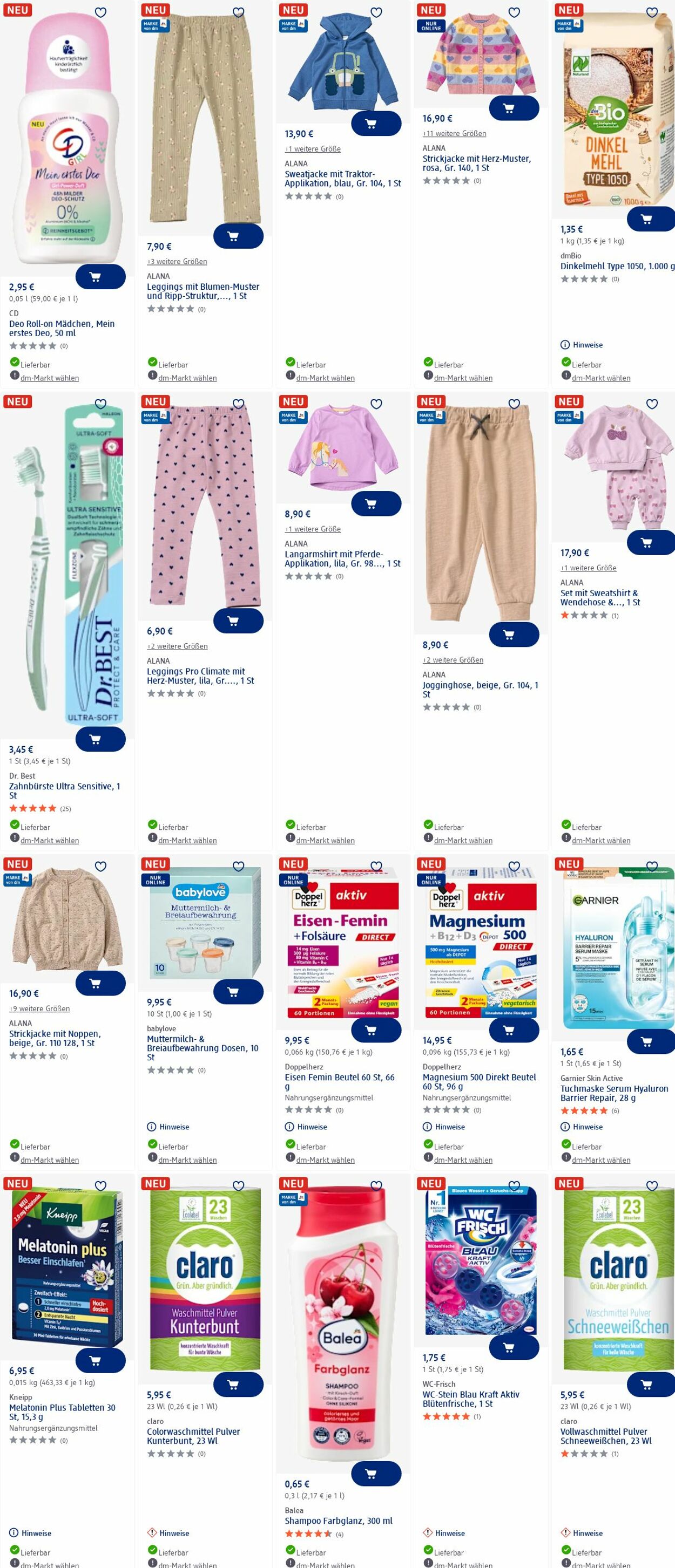 Prospekt dm-drogerie markt 30.06.2025 - 09.07.2025