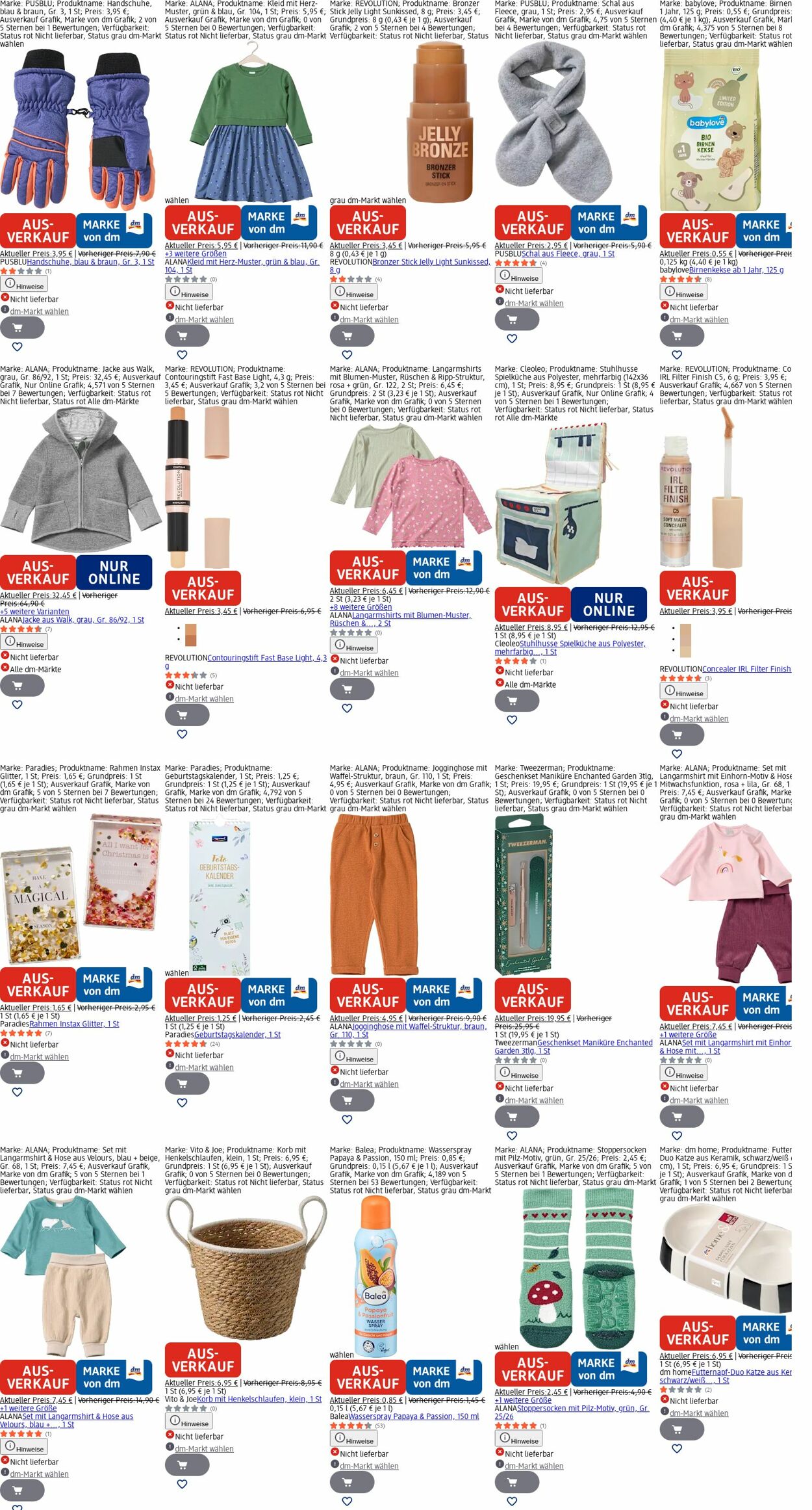 Prospekt dm-drogerie markt 16.03.2026 - 25.03.2026