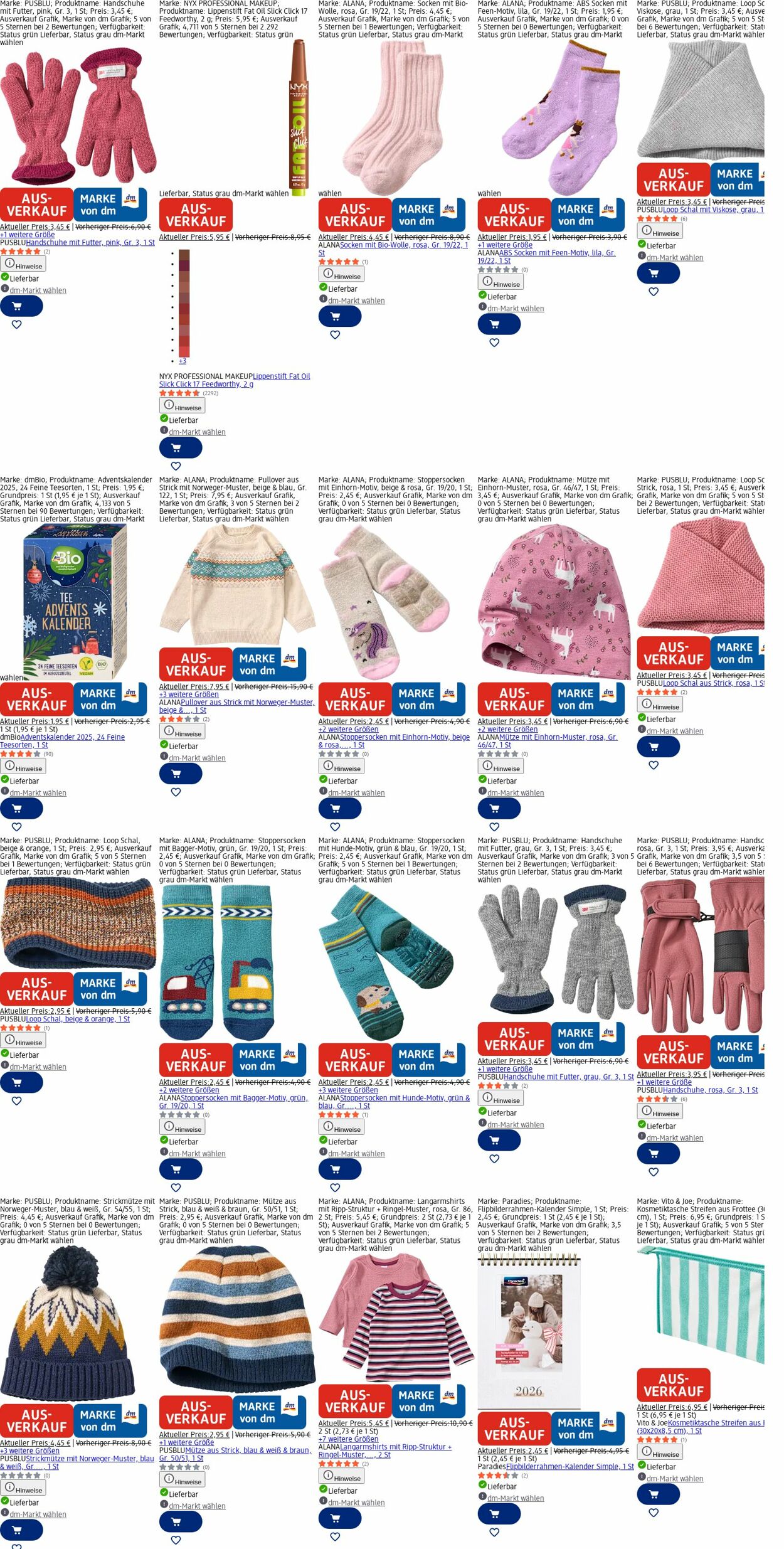 Prospekt dm-drogerie markt 16.03.2026 - 25.03.2026