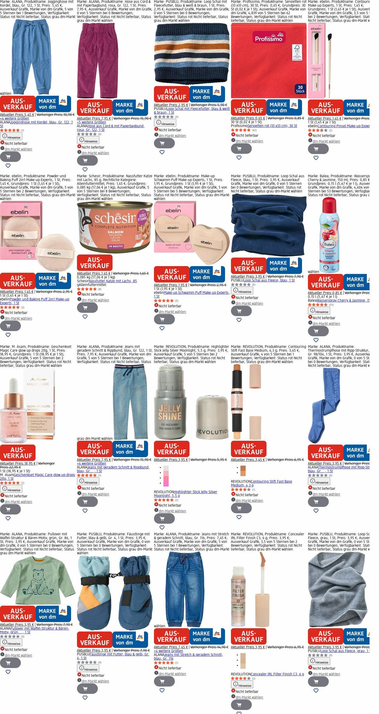 Prospekt dm-drogerie markt 16.03.2026 - 25.03.2026