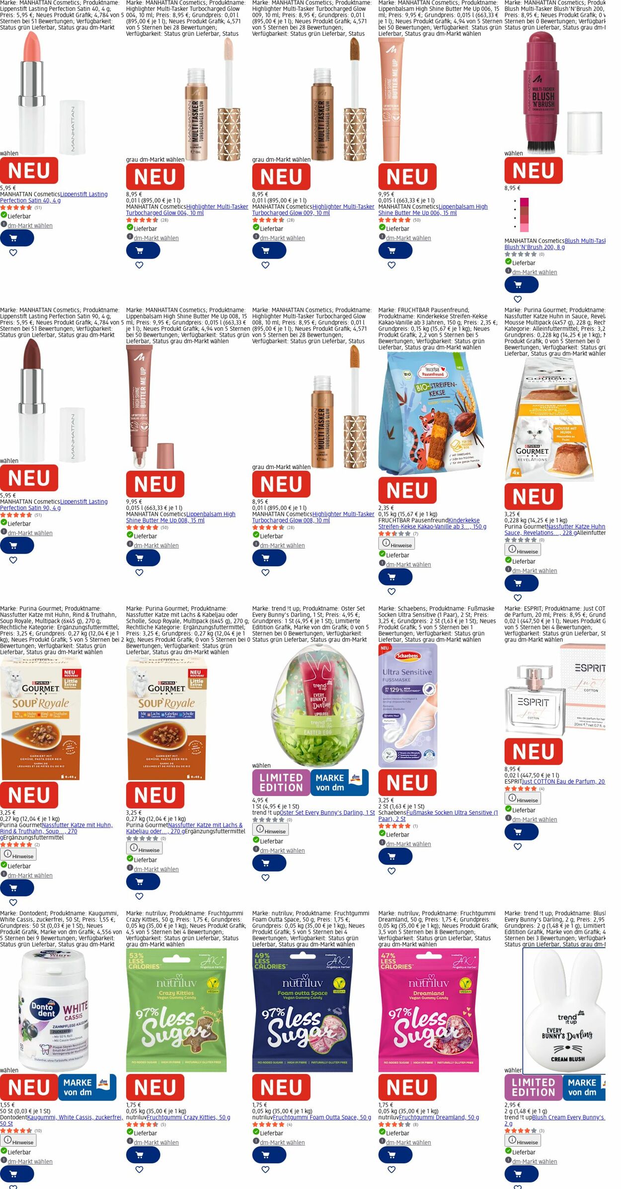 Prospekt dm-drogerie markt 16.03.2026 - 25.03.2026