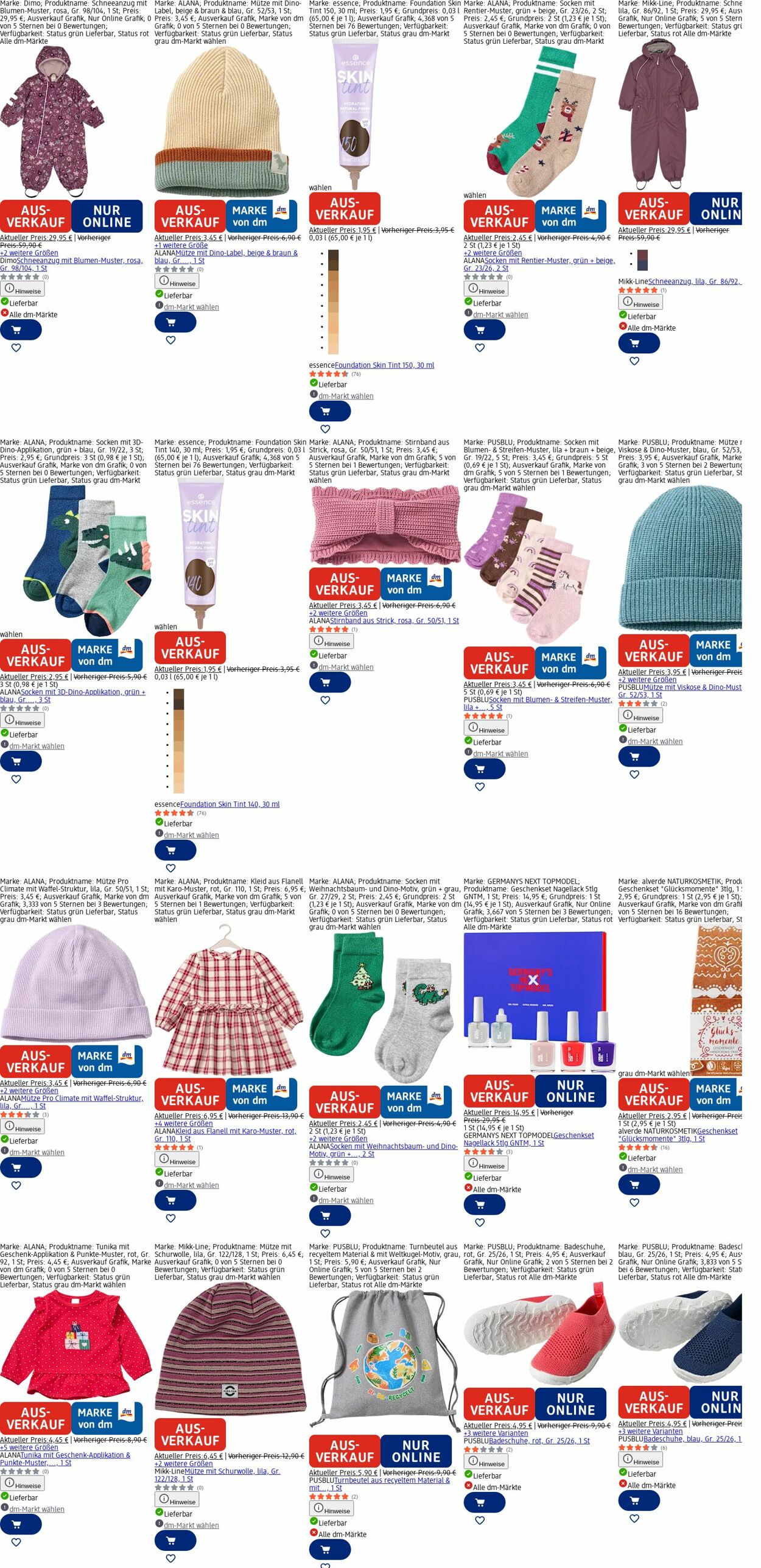 Prospekt dm-drogerie markt 16.03.2026 - 25.03.2026
