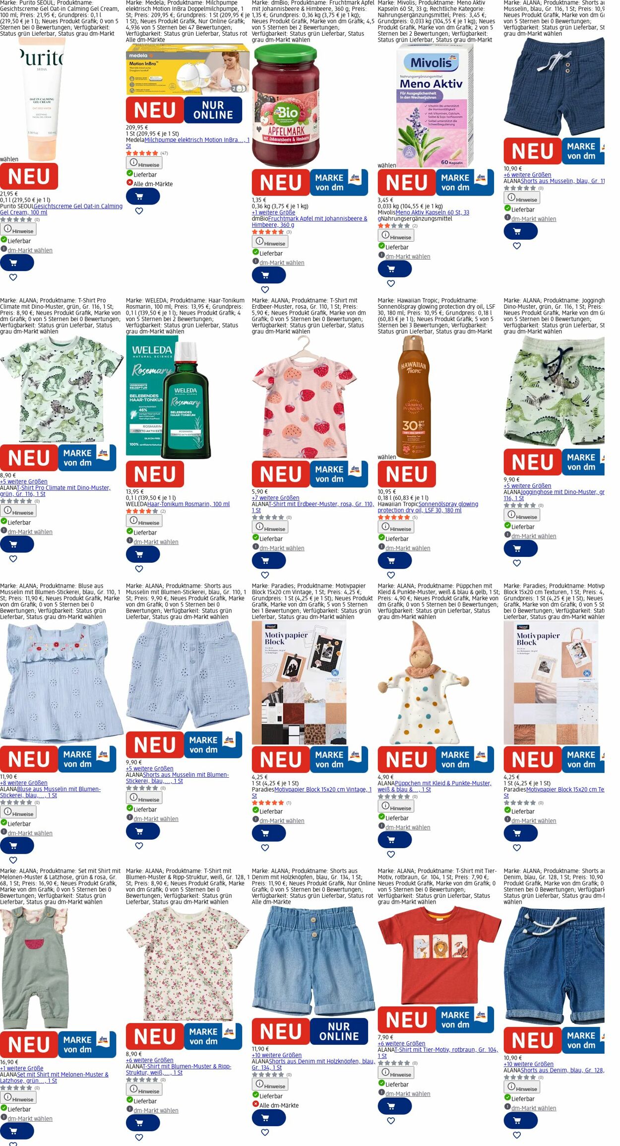 Prospekt dm-drogerie markt 16.03.2026 - 25.03.2026