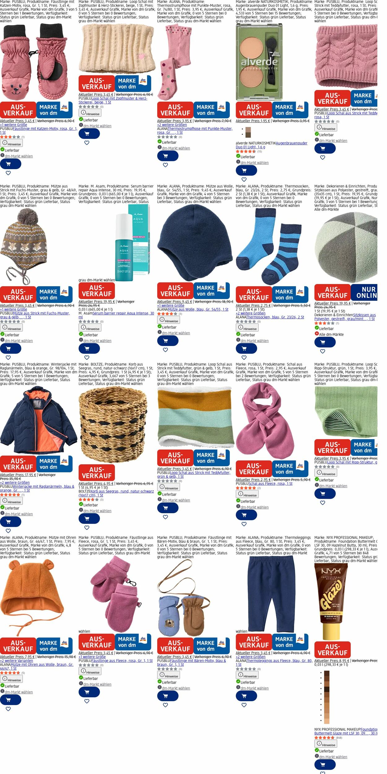 Prospekt dm-drogerie markt 16.03.2026 - 25.03.2026